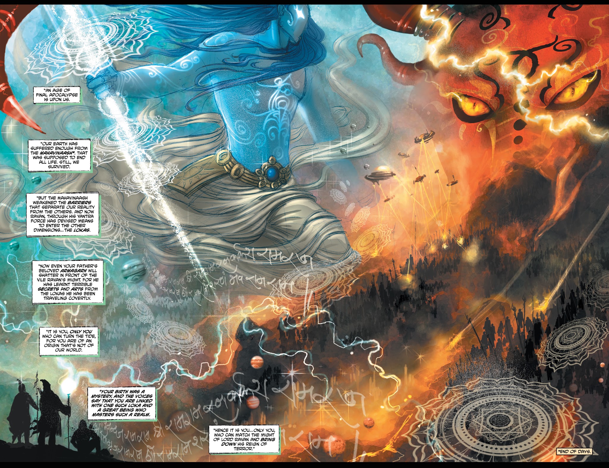 Read online Ramayan 3392 A.D. comic -  Issue #3 - 20