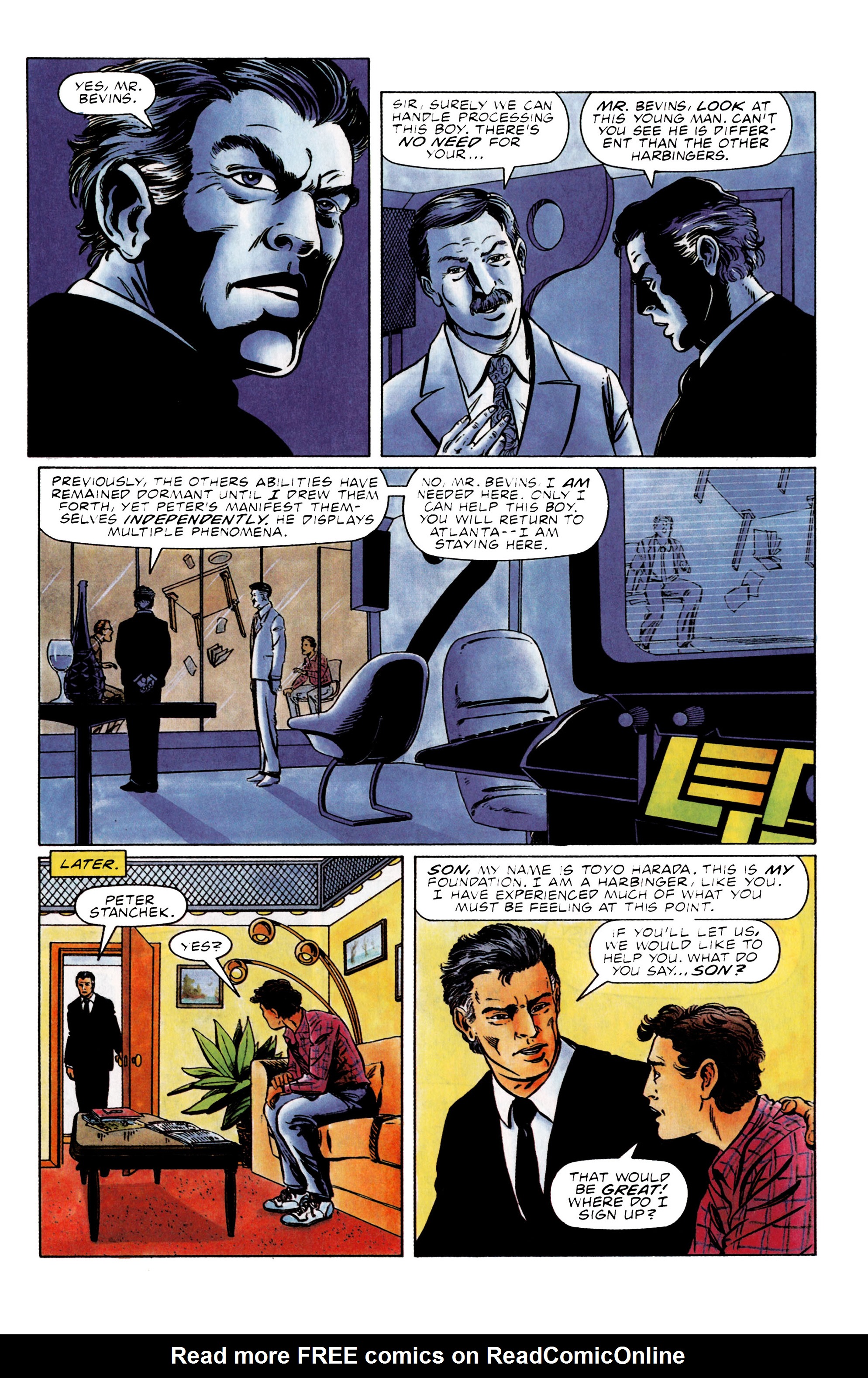 Read online Valiant Masters Harbinger comic -  Issue # TPB (Part 2) - 87