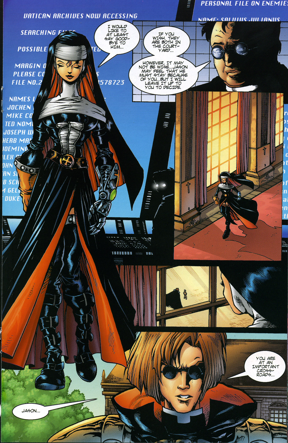 Read online Warrior Nun Areala: Resurrection comic -  Issue #1 - 18