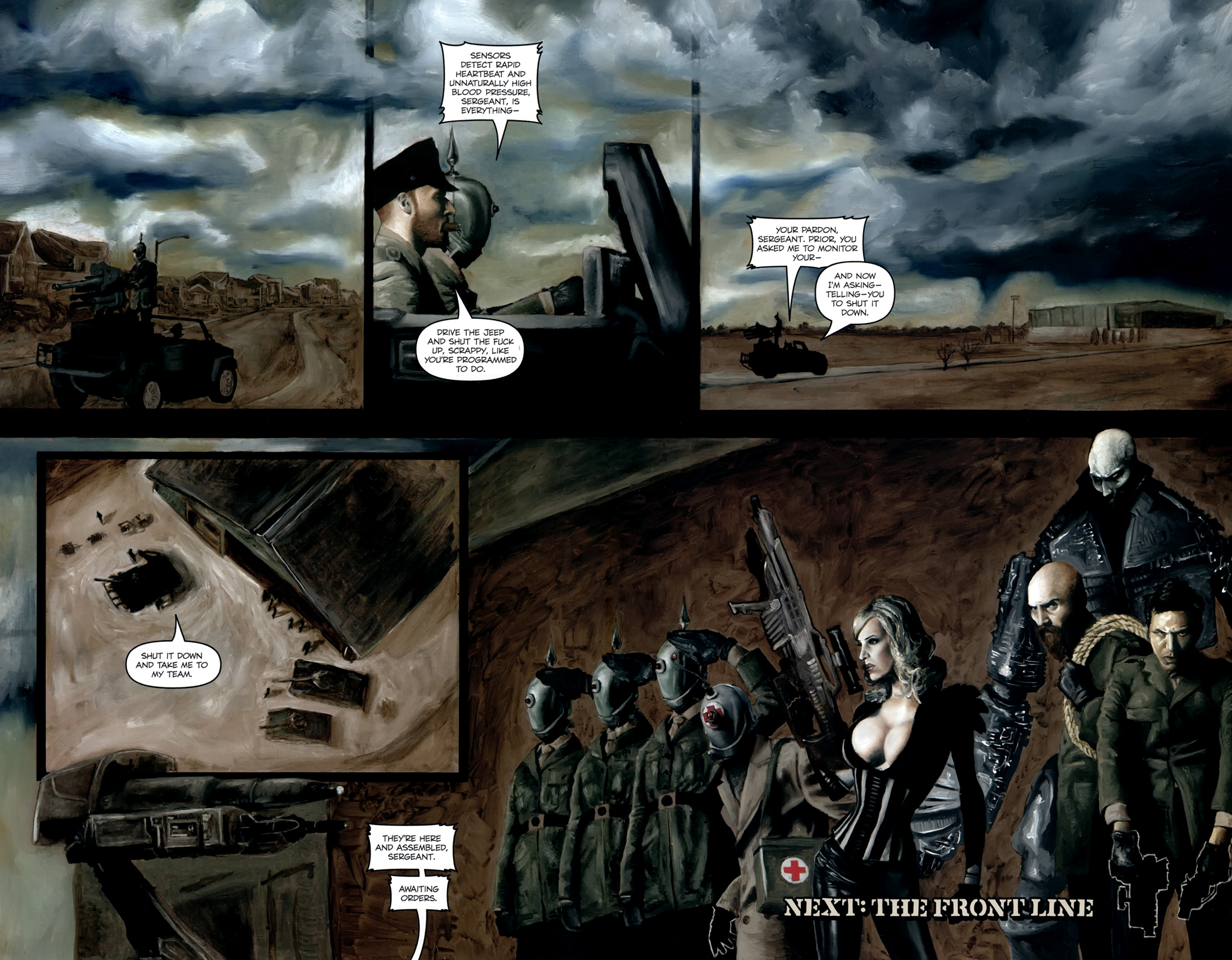 Read online Zombies vs. Robots Aventure comic -  Issue #1 - 7