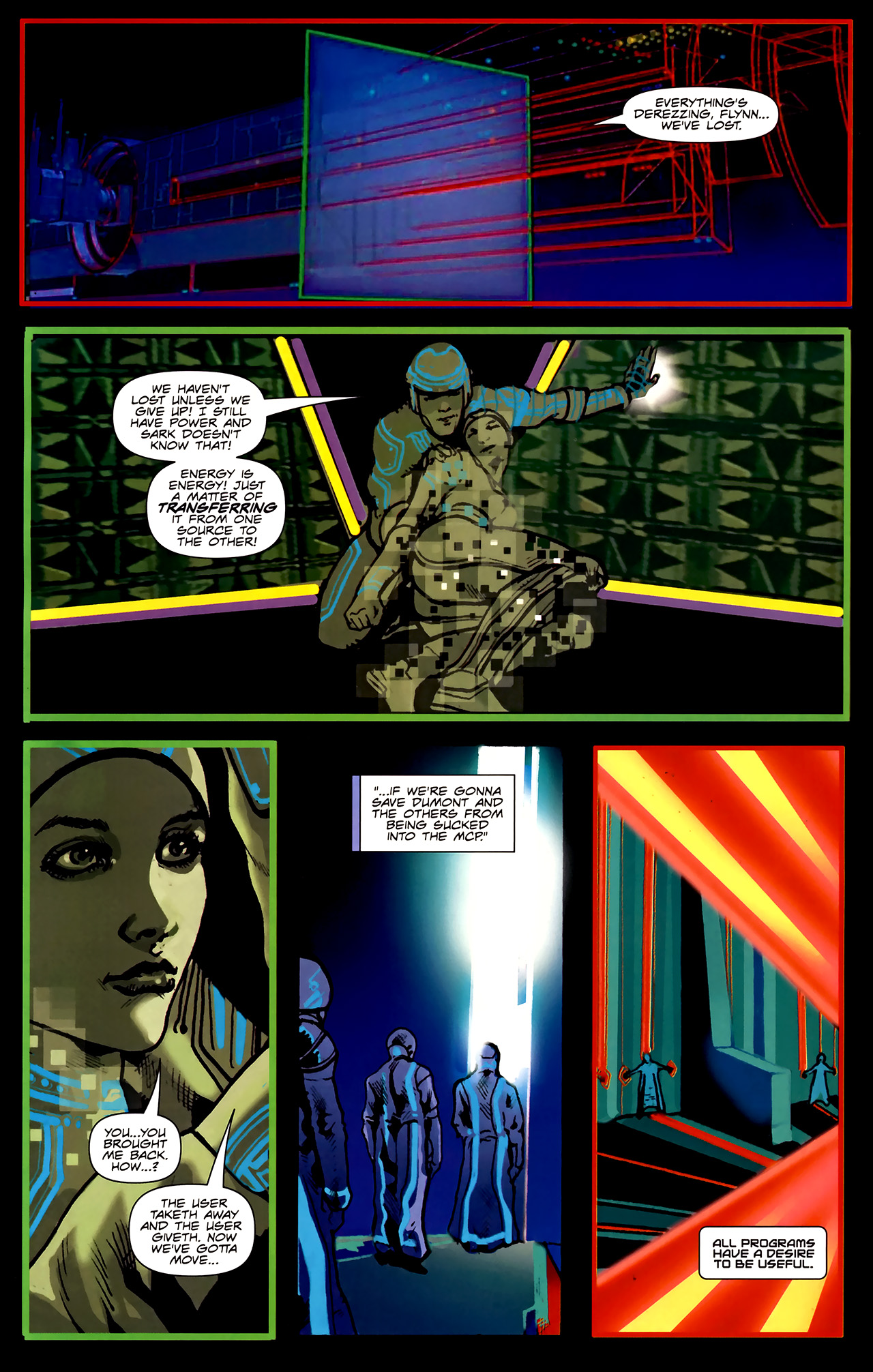 Read online TRON: Original Movie Adaptation comic -  Issue #2 - 25