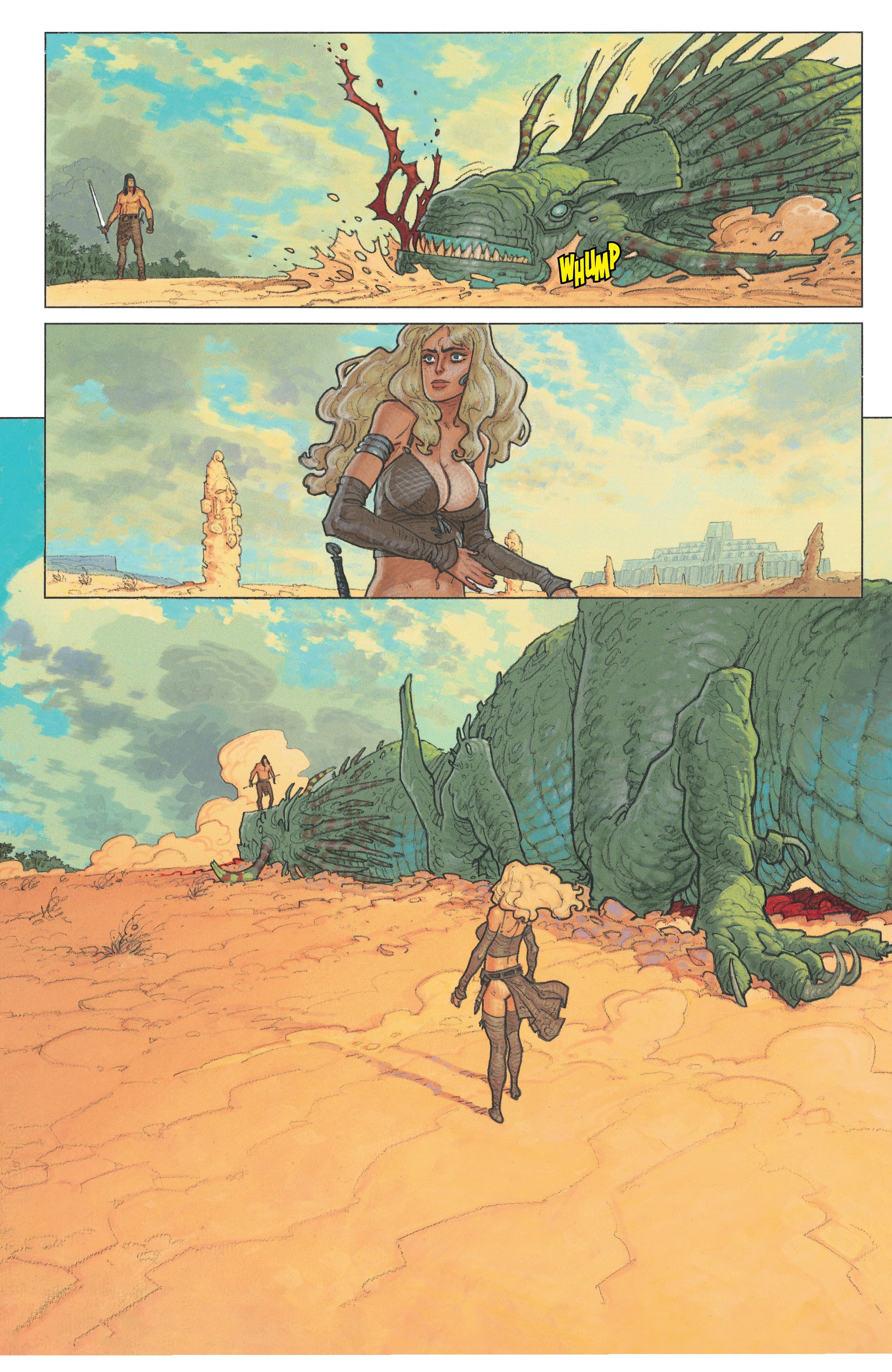 Read online The Cimmerian comic -  Issue # TPB 1 - 71