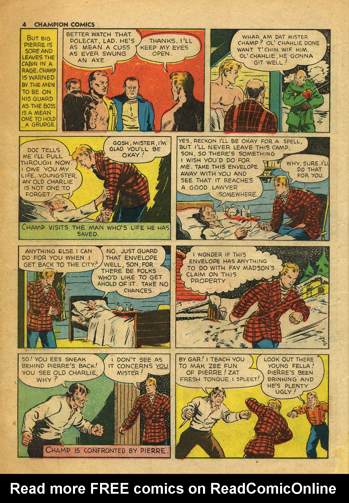 Read online Champion Comics comic -  Issue #7 - 5