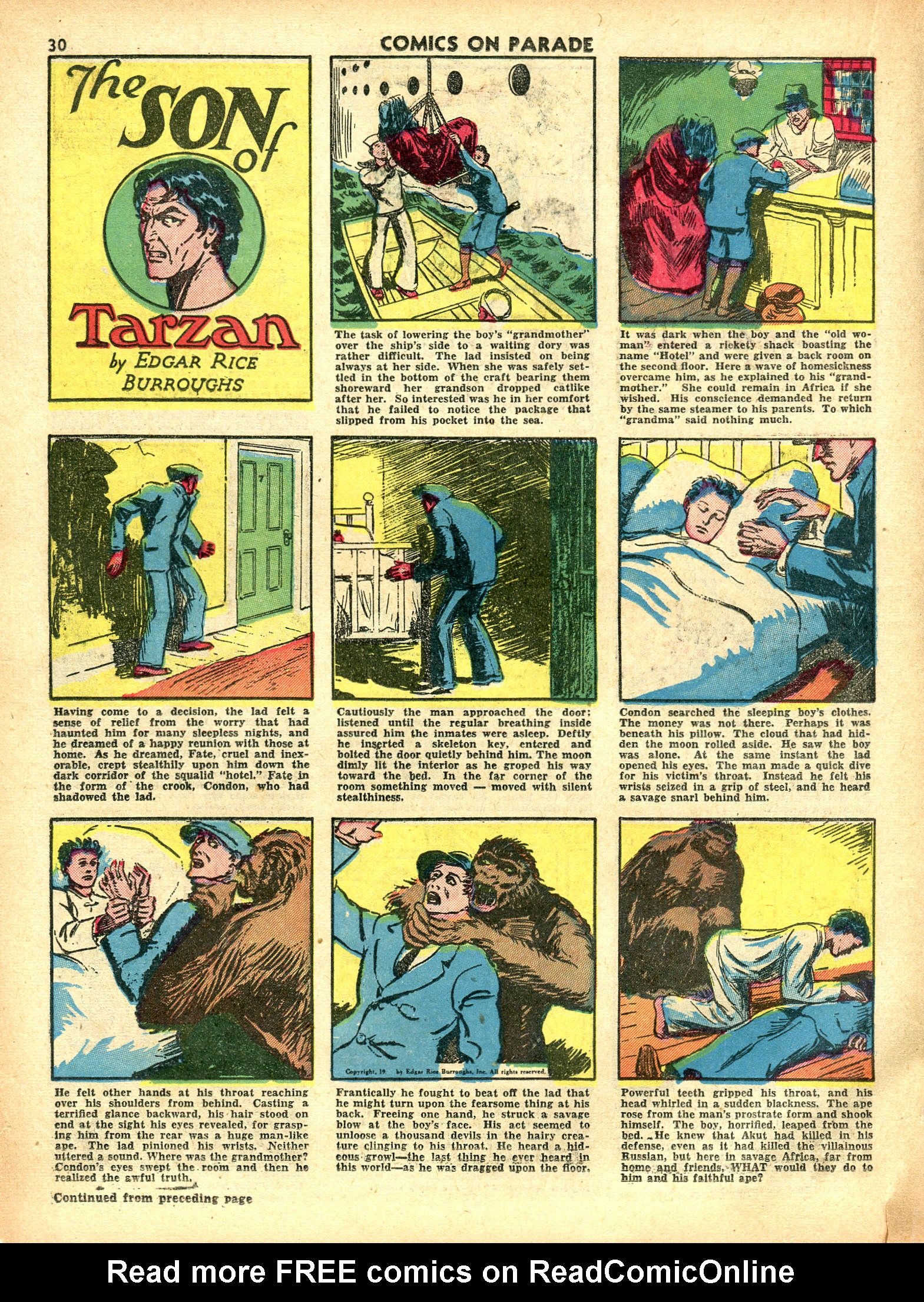 Read online Comics on Parade comic -  Issue #23 - 32