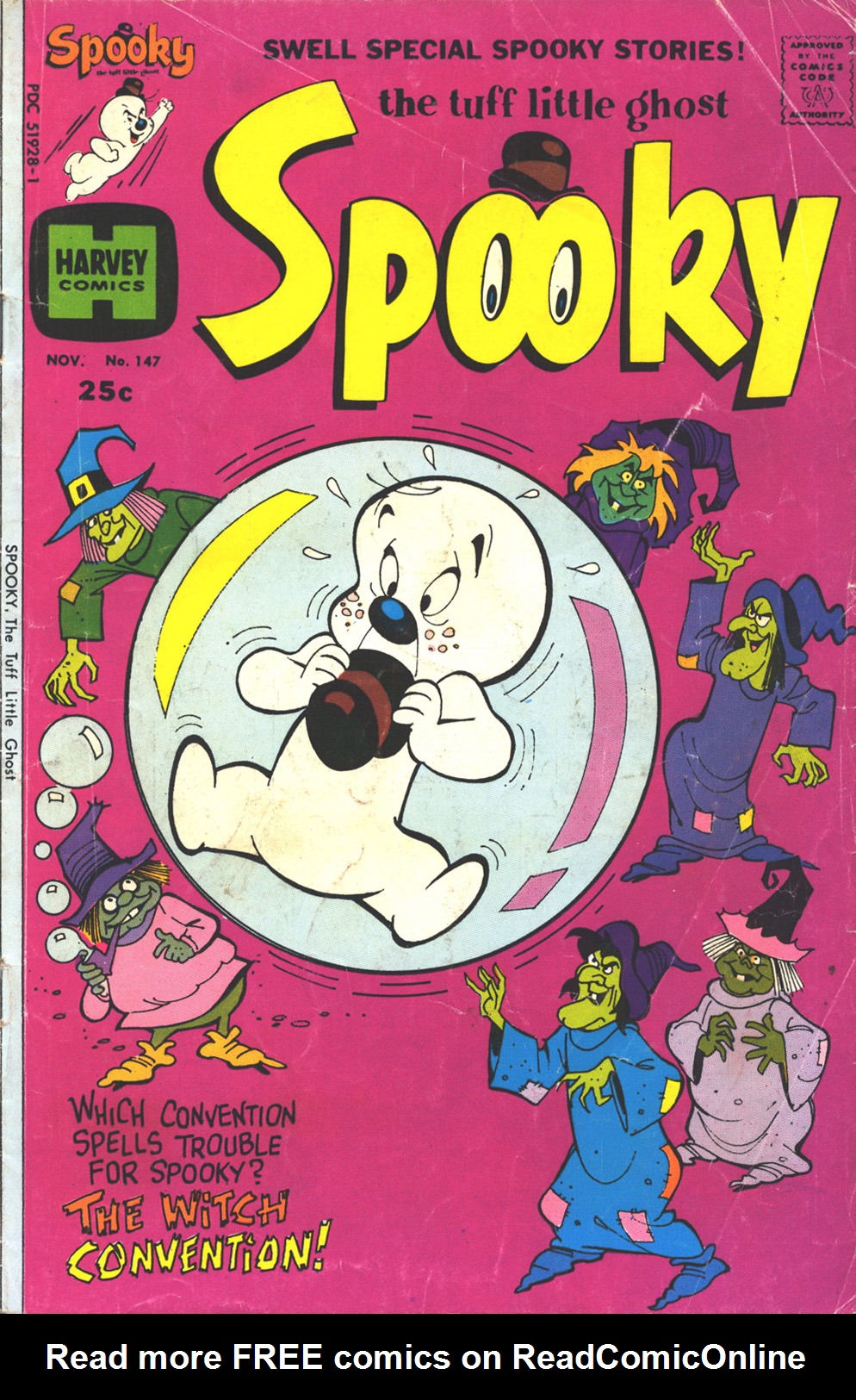 Read online Spooky comic -  Issue #147 - 1