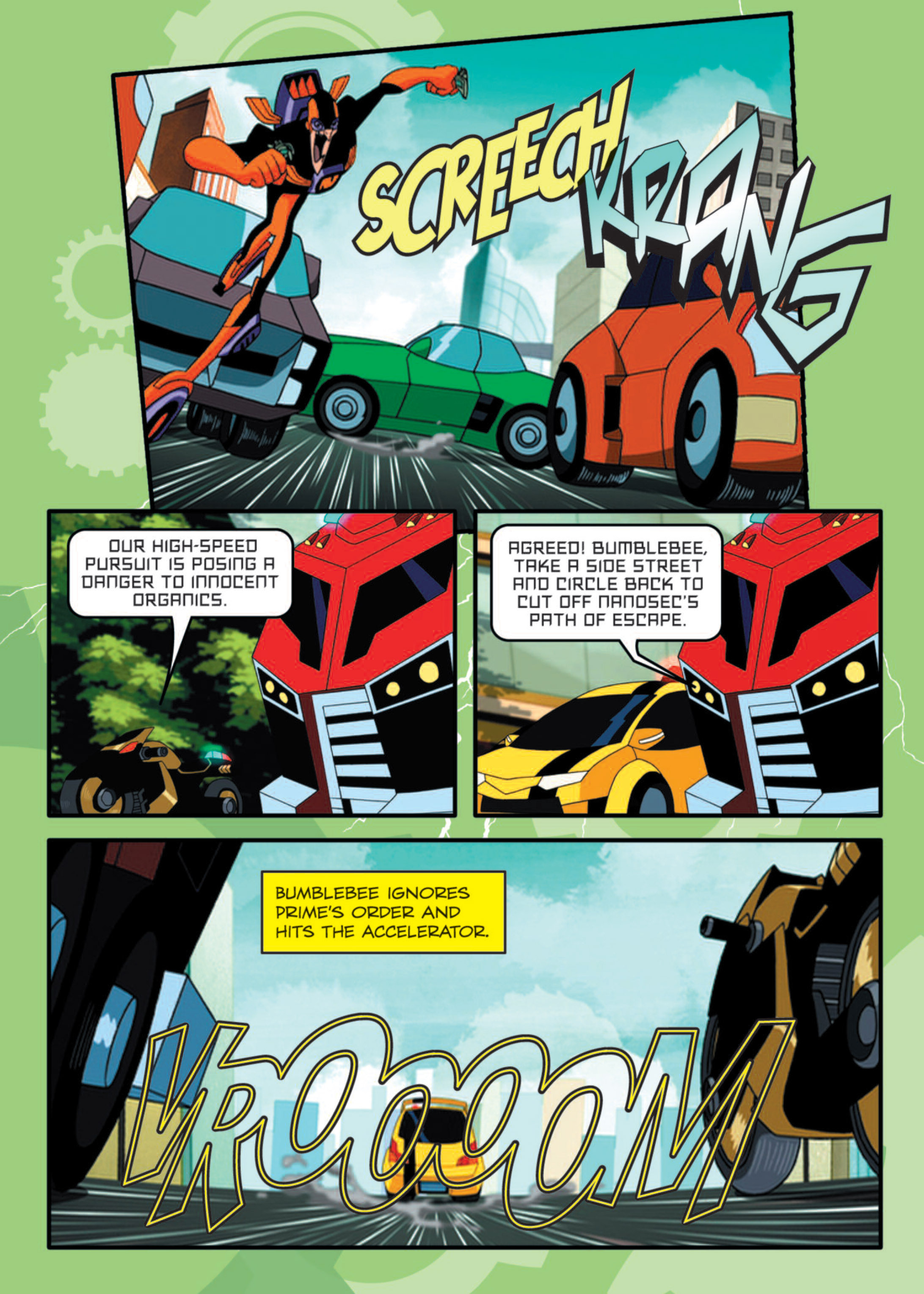 Read online Transformers Animated comic -  Issue #11 - 16