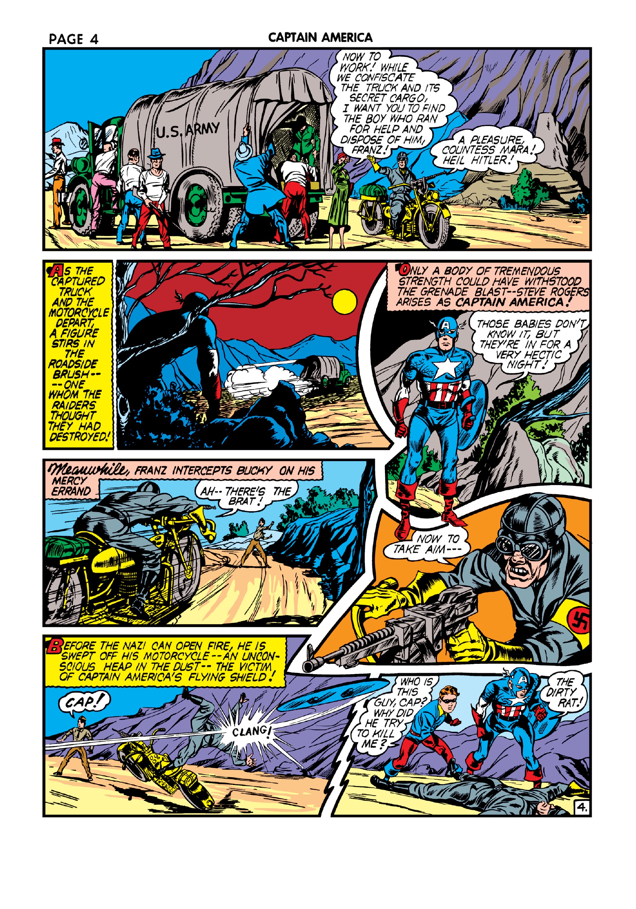 Read online Marvel Masterworks: Golden Age Captain America comic -  Issue # TPB 3 (Part 1) - 80