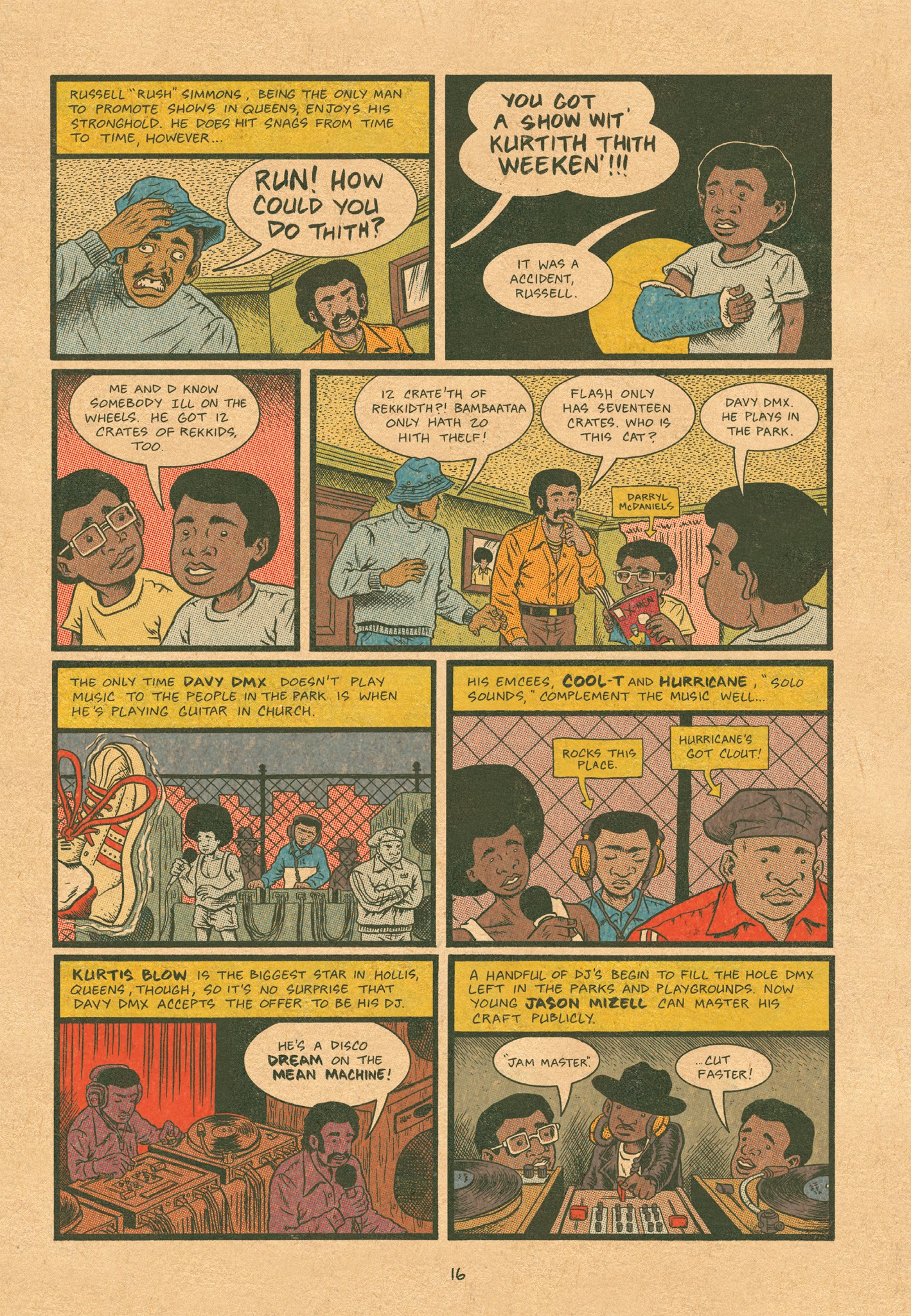 Read online Hip Hop Family Tree (2013) comic -  Issue # TPB 1 - 17