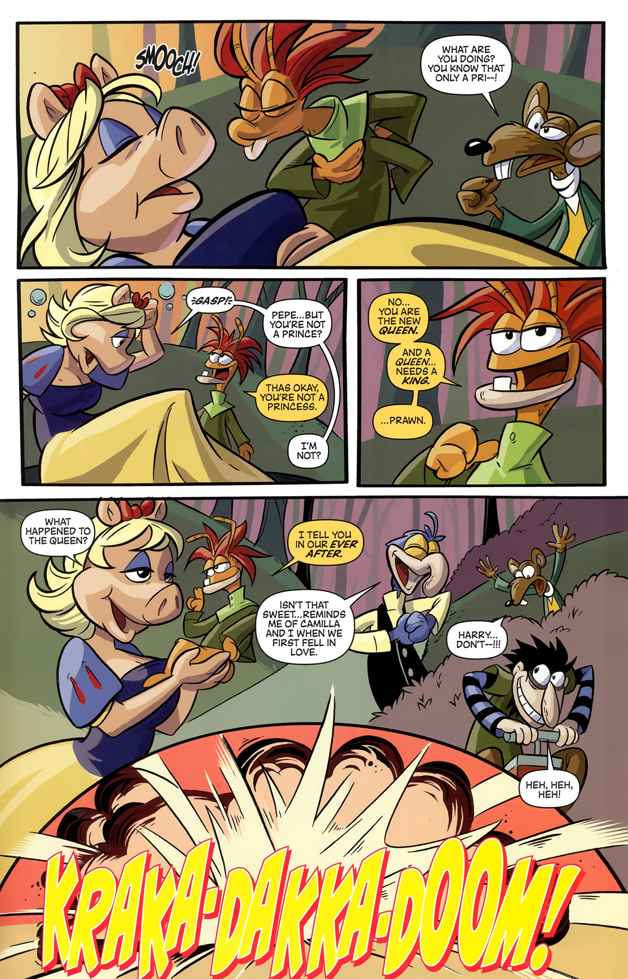 Read online Muppet Snow White comic -  Issue #4 - 21