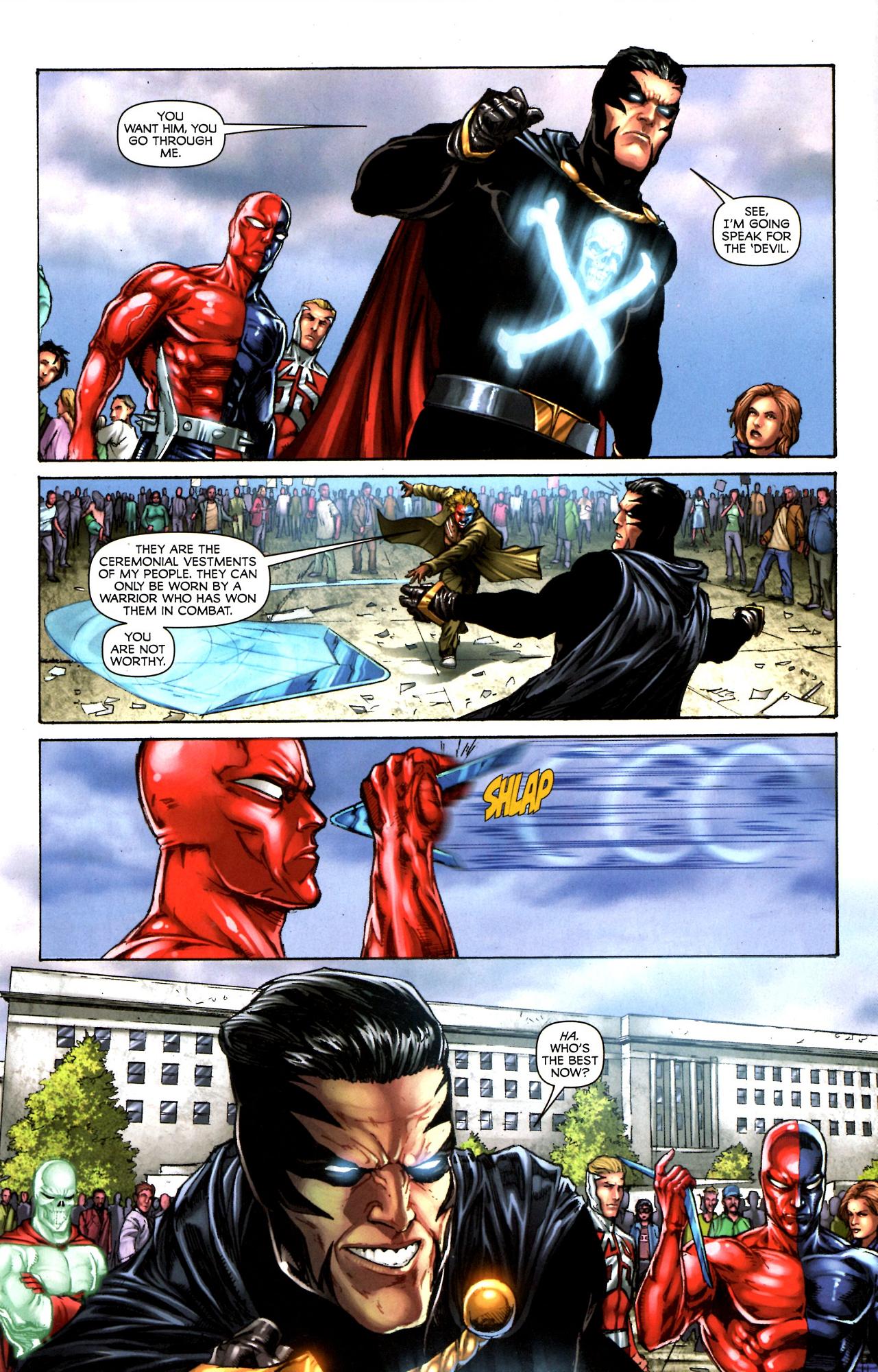 Read online Project Superpowers: Chapter Two comic -  Issue #8 - 16