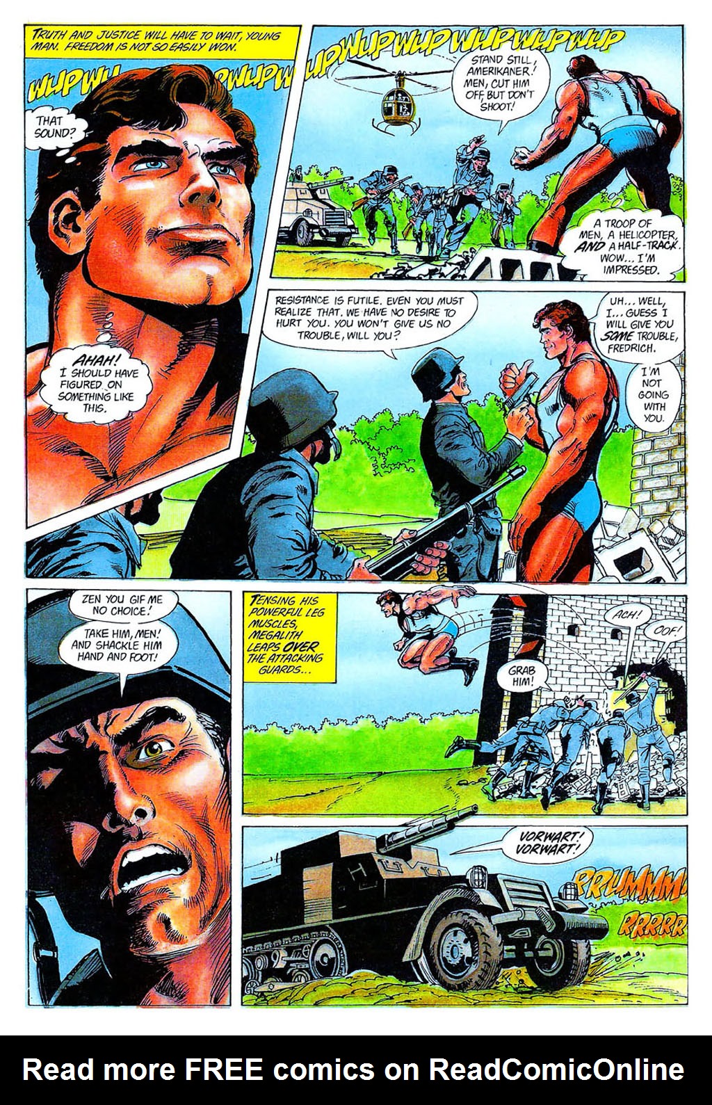 Read online The Revengers featuring Megalith comic -  Issue #1 - 4
