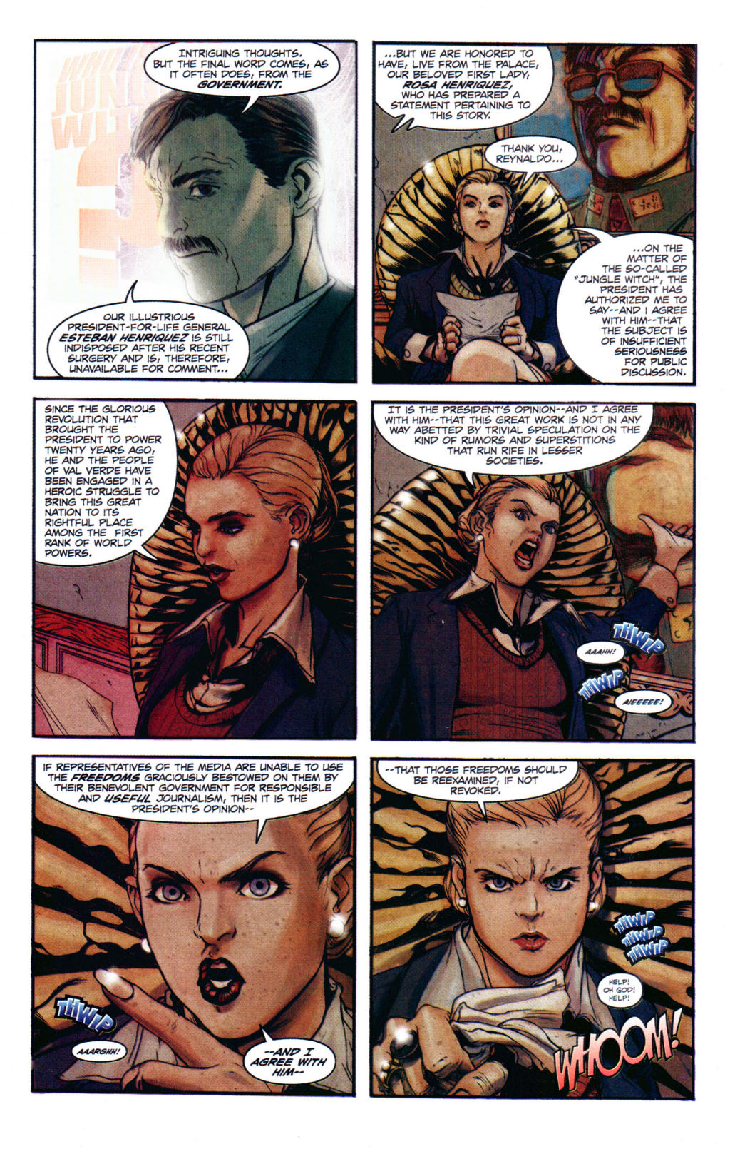 Read online Sheena, Queen of the Jungle comic -  Issue #0 - 8