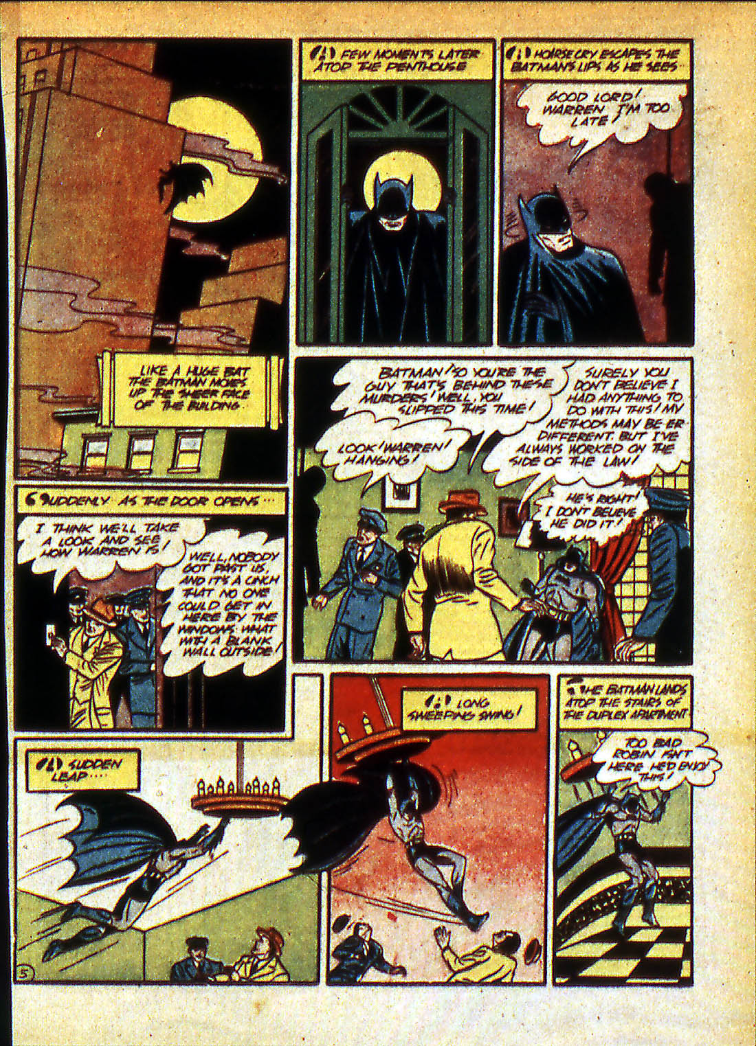 Read online Detective Comics (1937) comic -  Issue #42 - 7