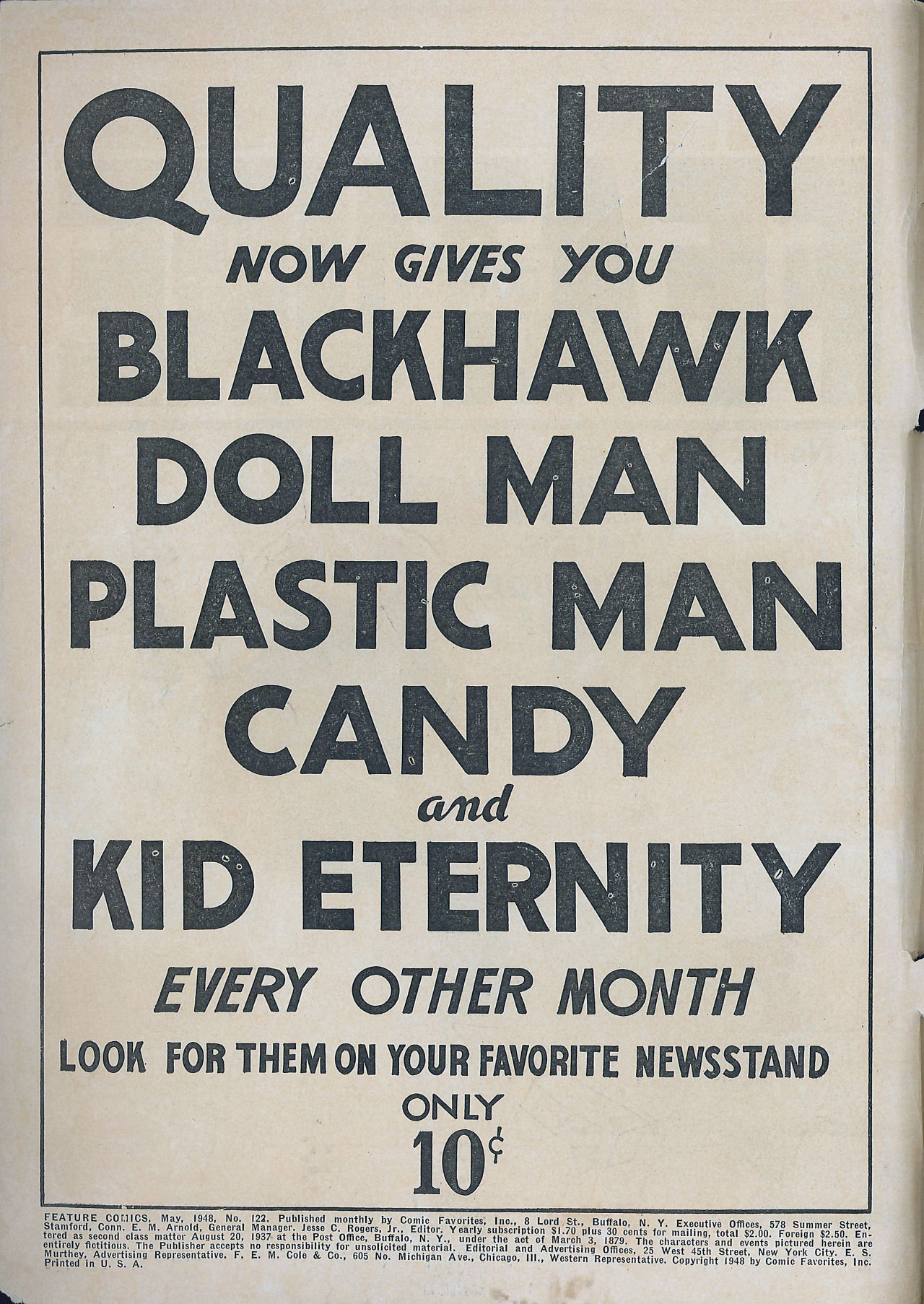 Read online Feature Comics comic -  Issue #122 - 3