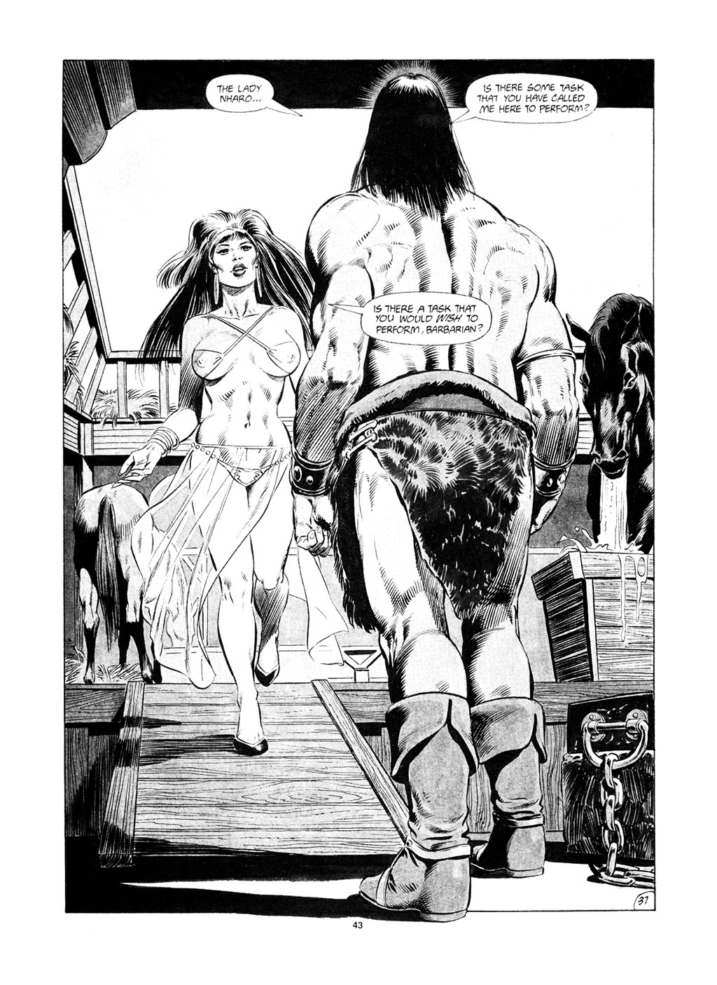 Read online The Savage Sword Of Conan comic -  Issue #149 - 43