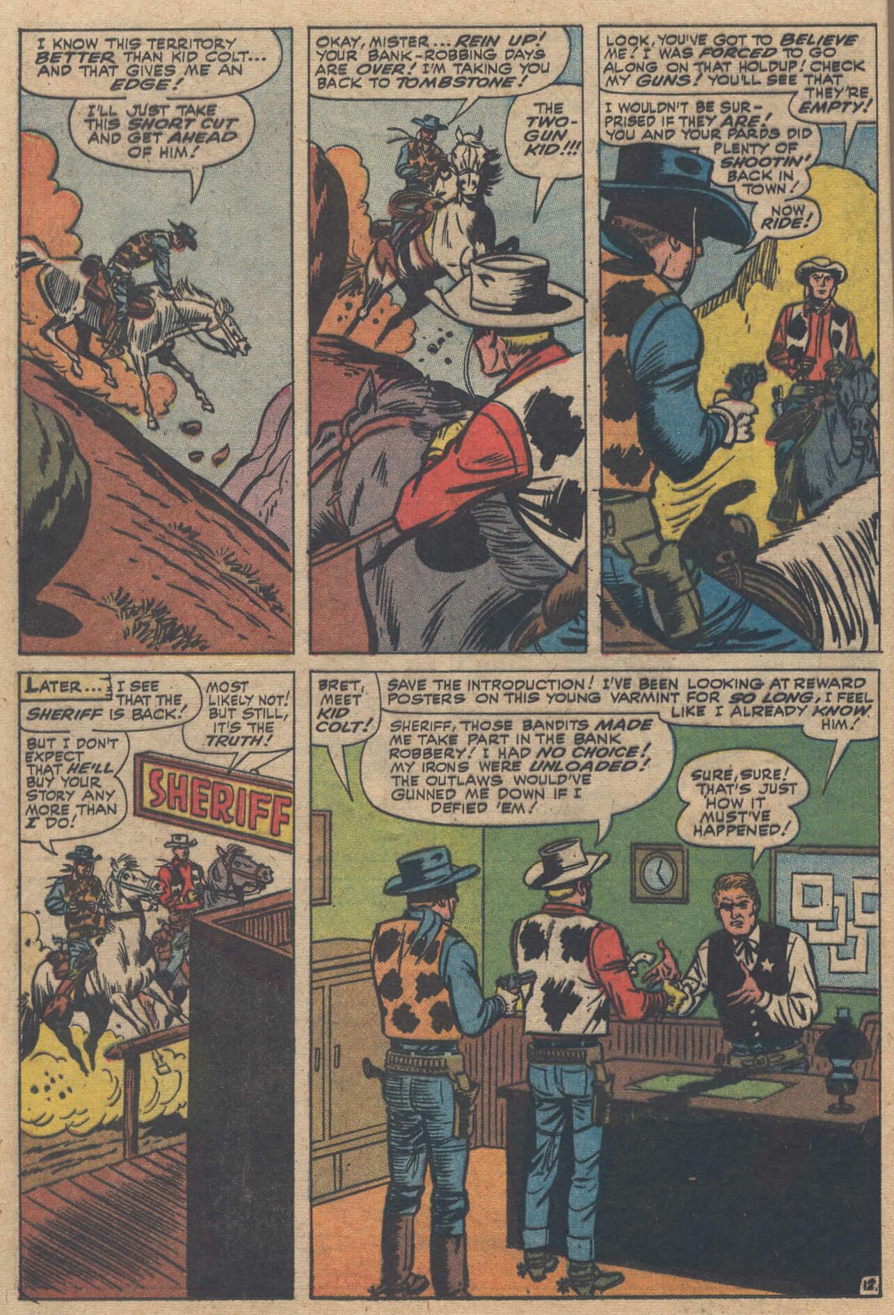 Read online Kid Colt Outlaw comic -  Issue #125 - 16