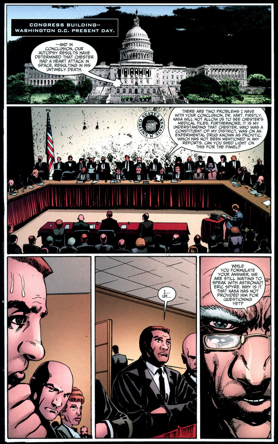 Read online Fringe comic -  Issue #4 - 17