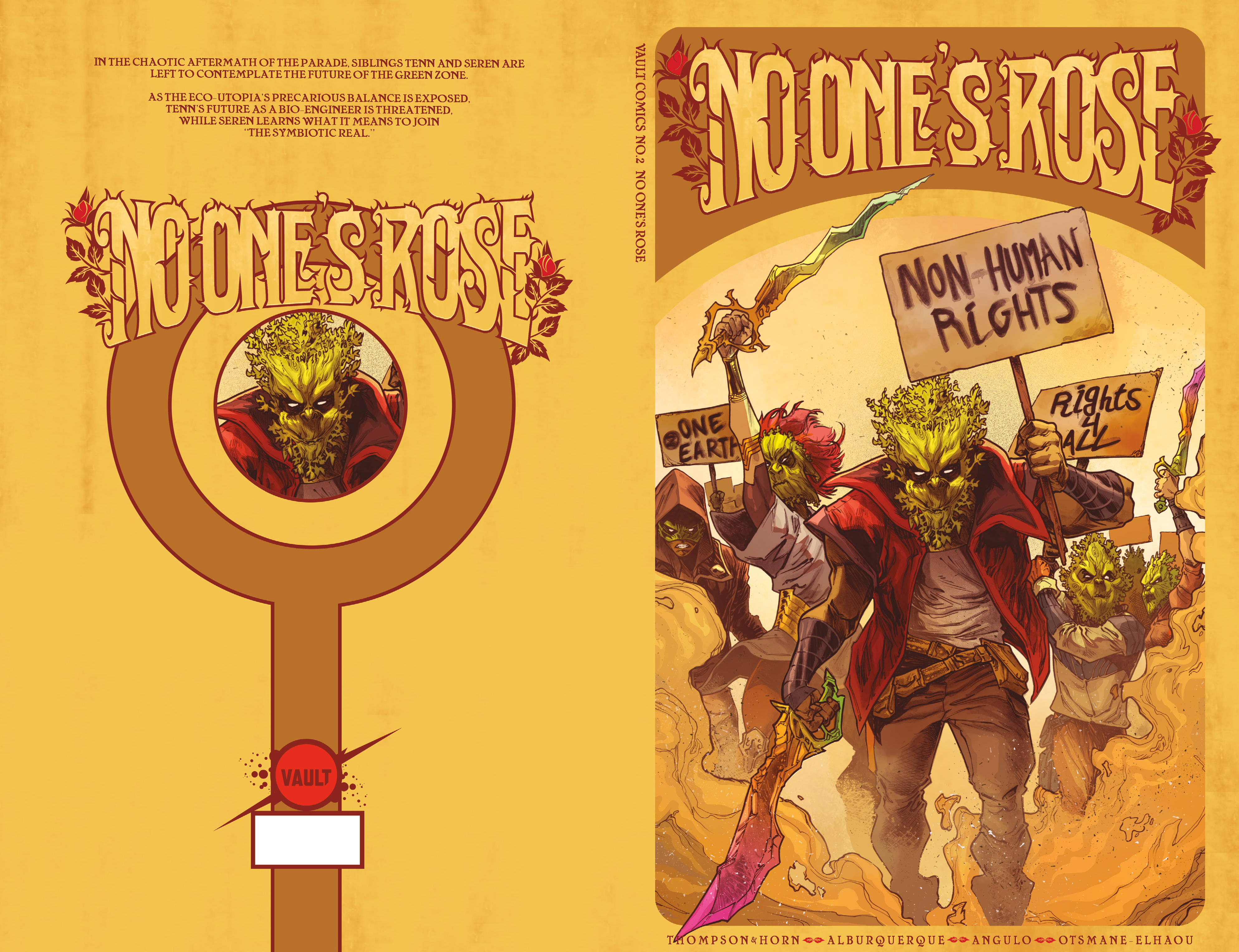 Read online No One's Rose comic -  Issue #2 - 1