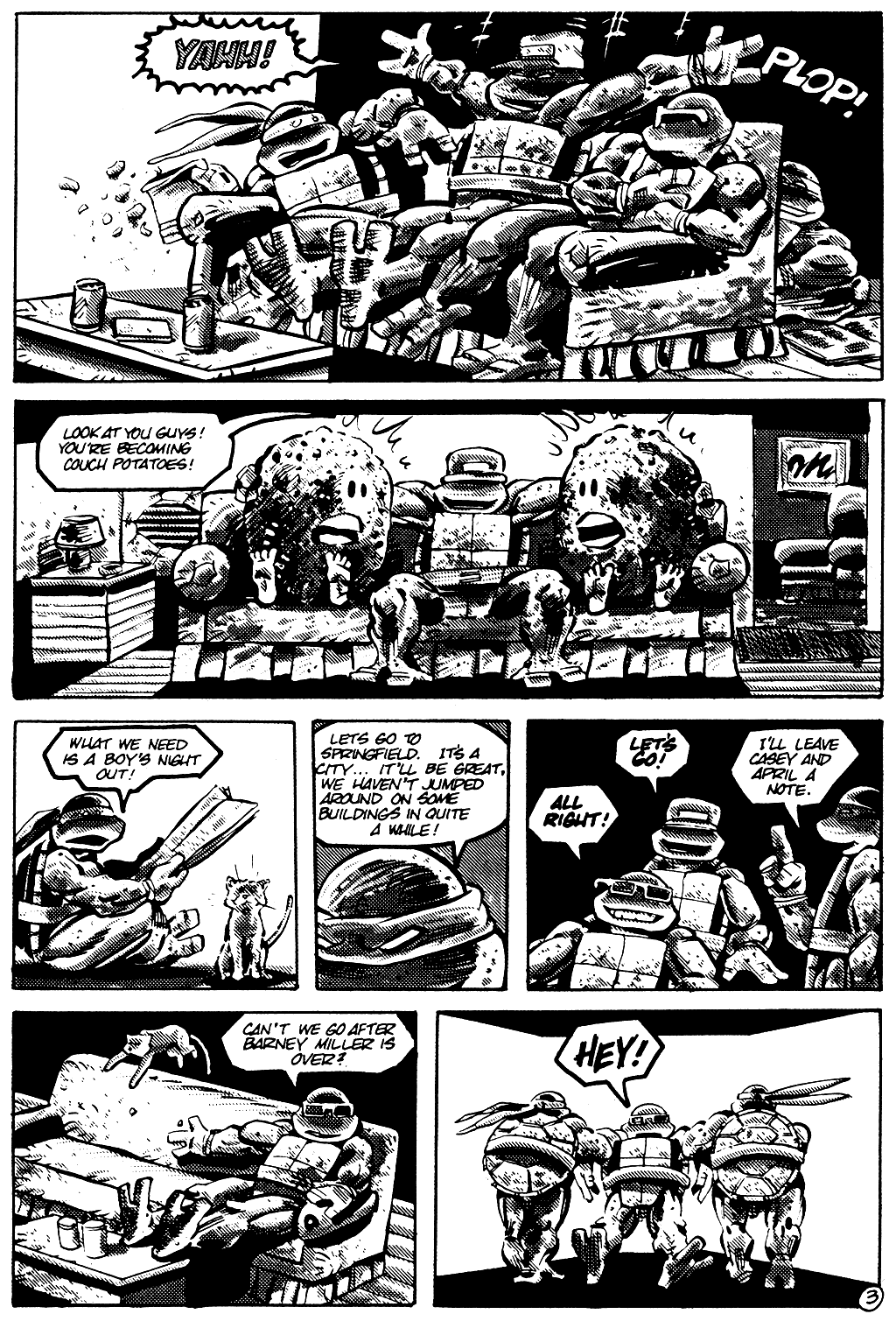 Read online Tales of the Teenage Mutant Ninja Turtles comic -  Issue #2 - 6