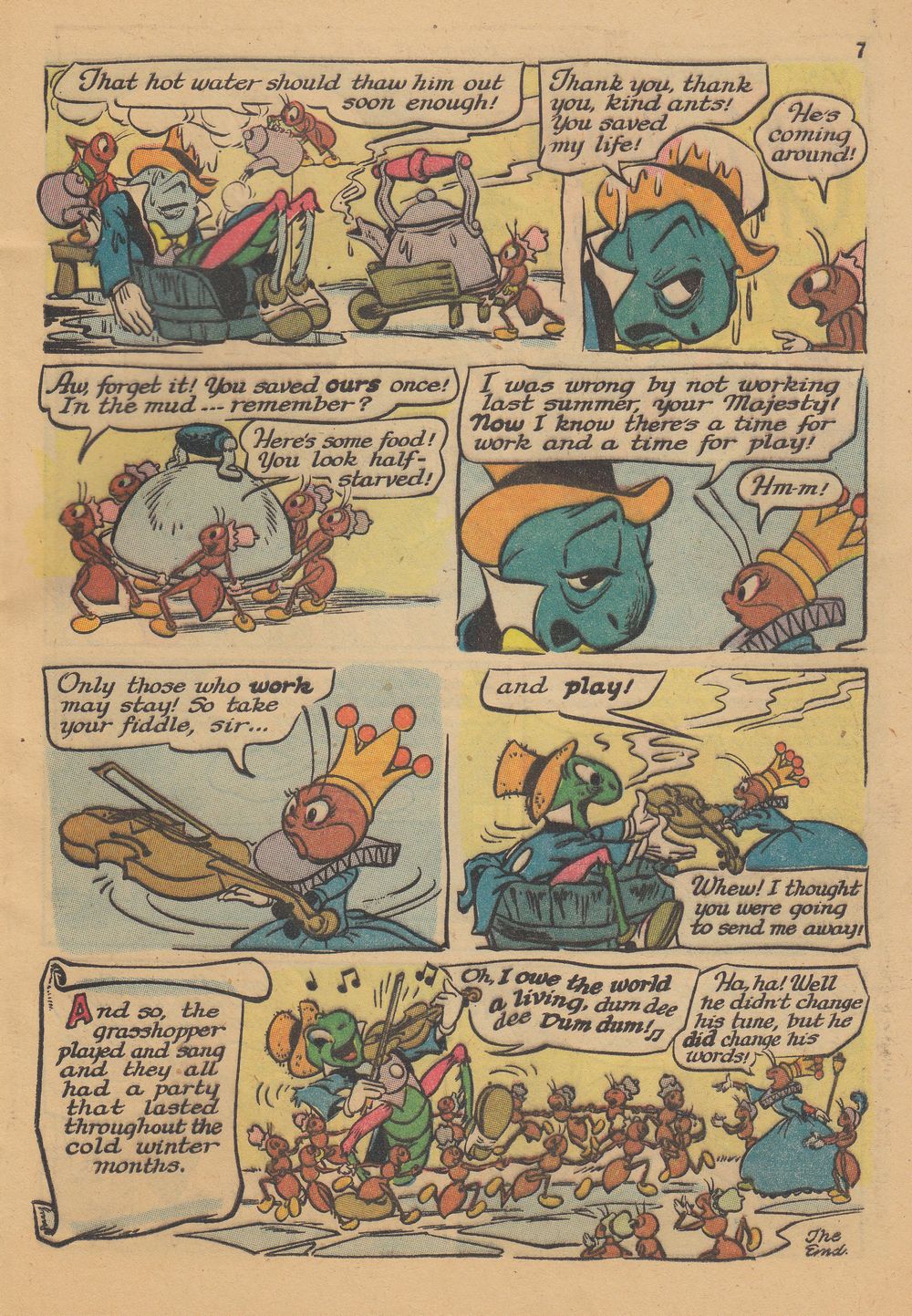 Read online Walt Disney's Silly Symphonies comic -  Issue #1 - 9