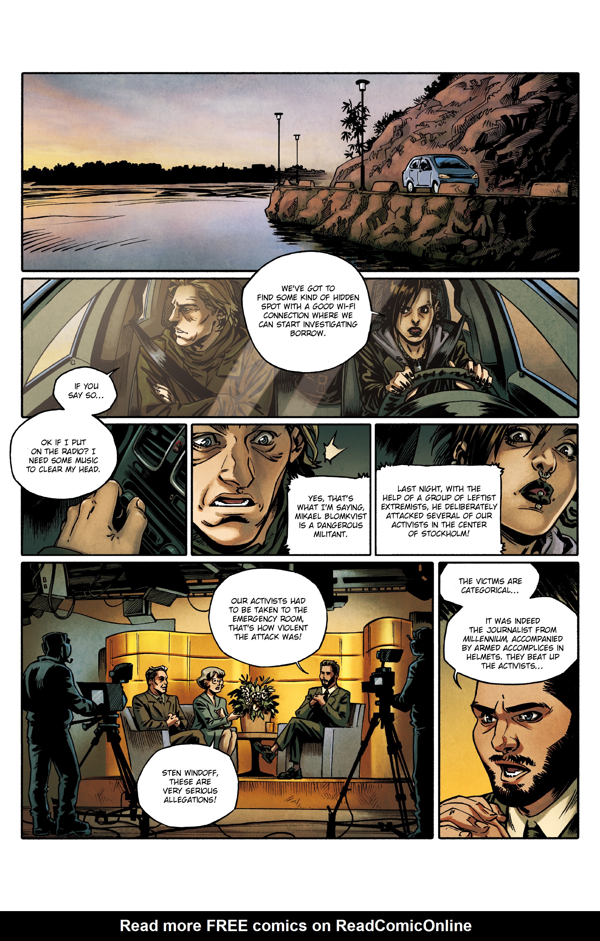 Read online Millennium: The Girl Who Danced With Death comic -  Issue #2 - 23