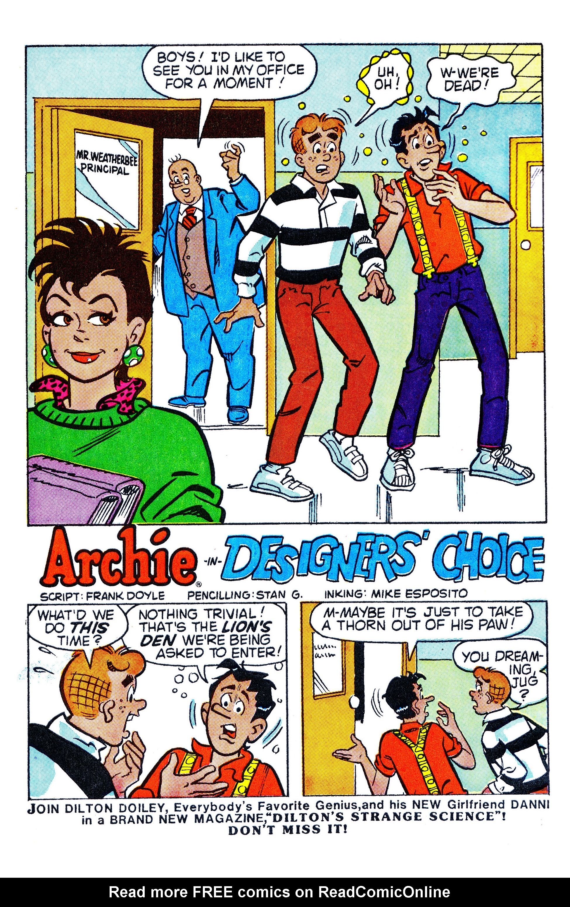 Read online Archie (1960) comic -  Issue #368 - 21