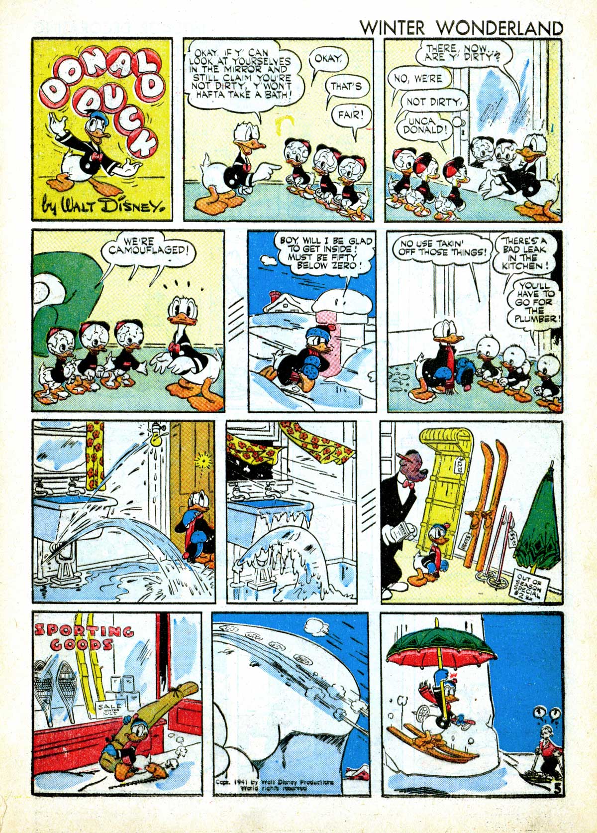 Read online Walt Disney's Comics and Stories comic -  Issue #29 - 7