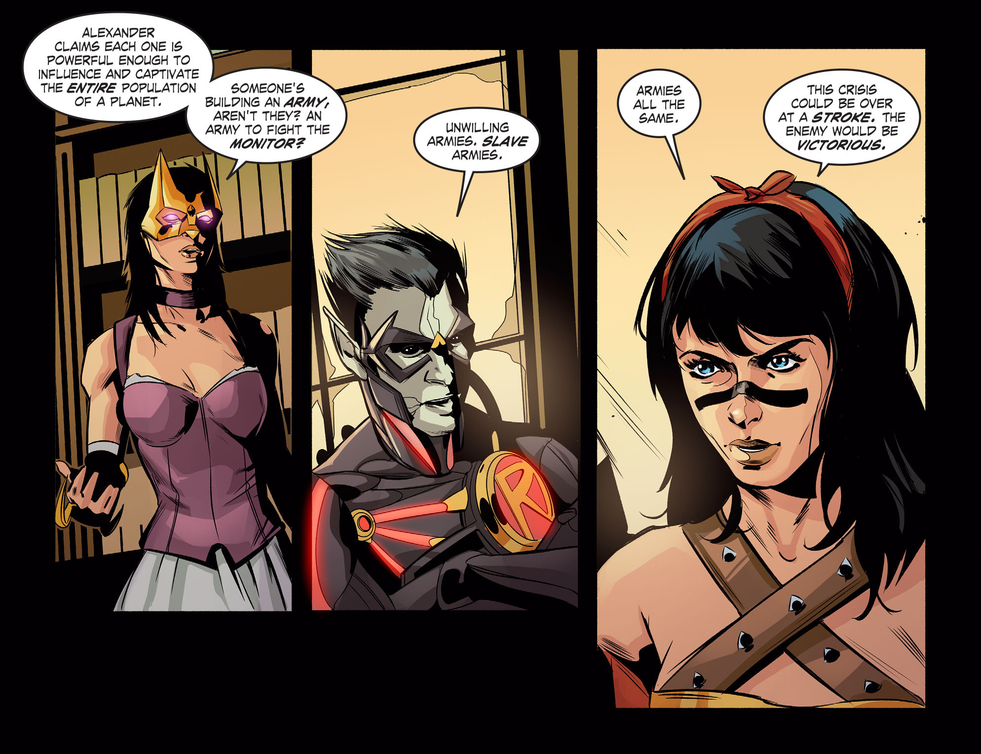 Read online Infinite Crisis: Fight for the Multiverse [I] comic -  Issue #31 - 17