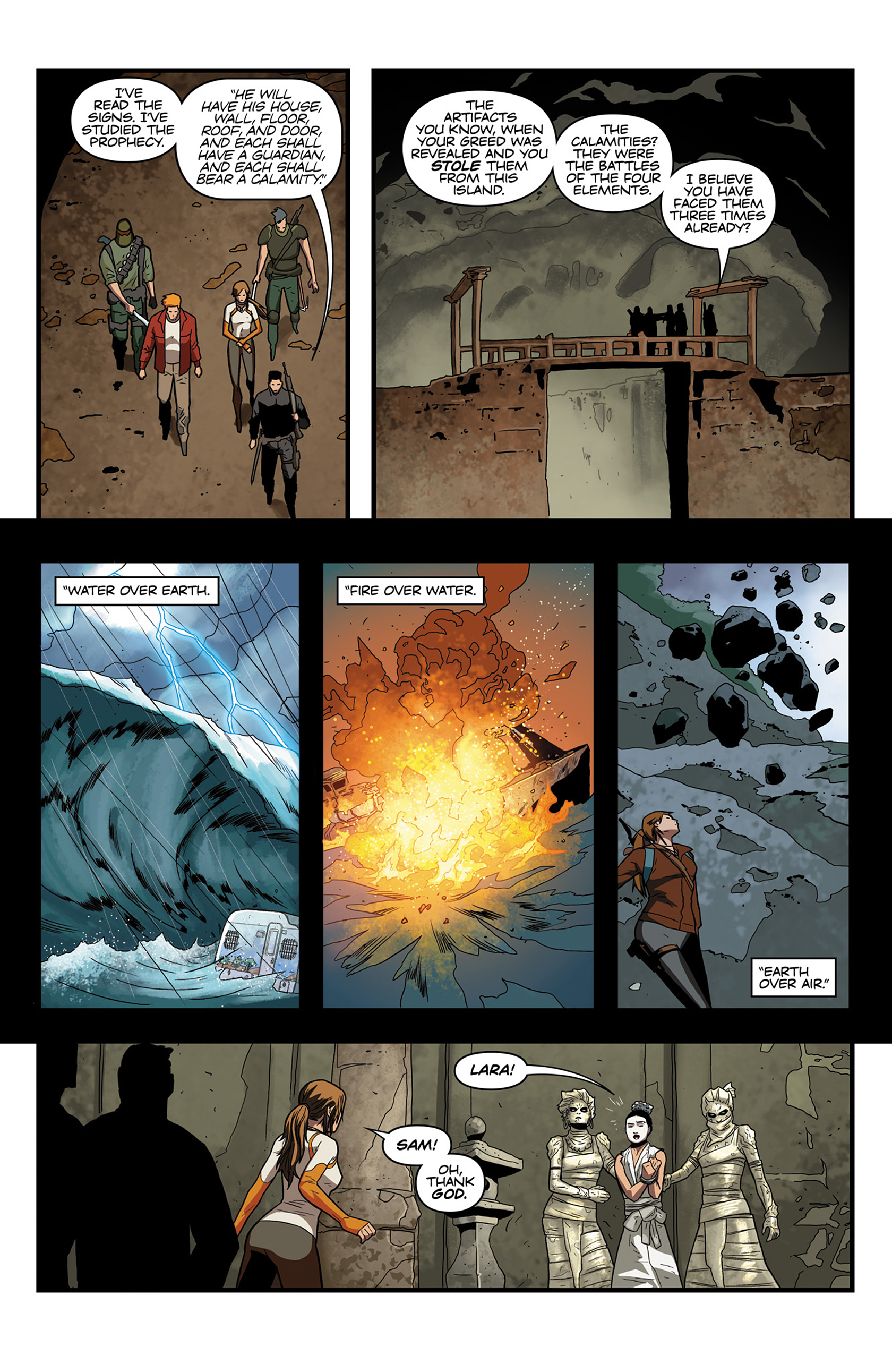 Read online Tomb Raider (2014) comic -  Issue #6 - 9
