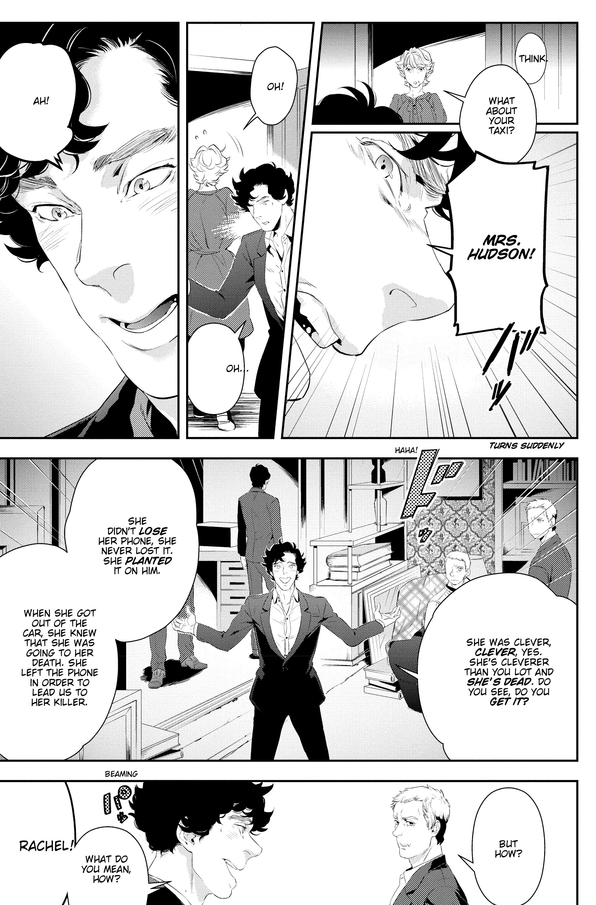 Read online Sherlock: A Study In Pink comic -  Issue #5 - 14