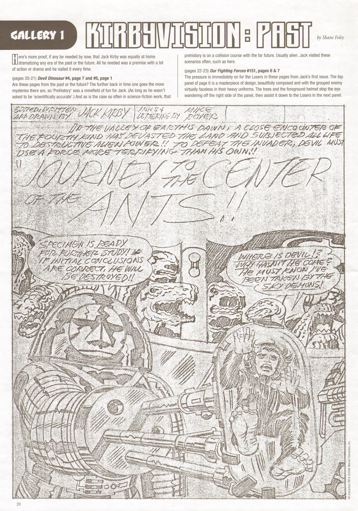 Read online The Jack Kirby Collector comic -  Issue #45 - 22