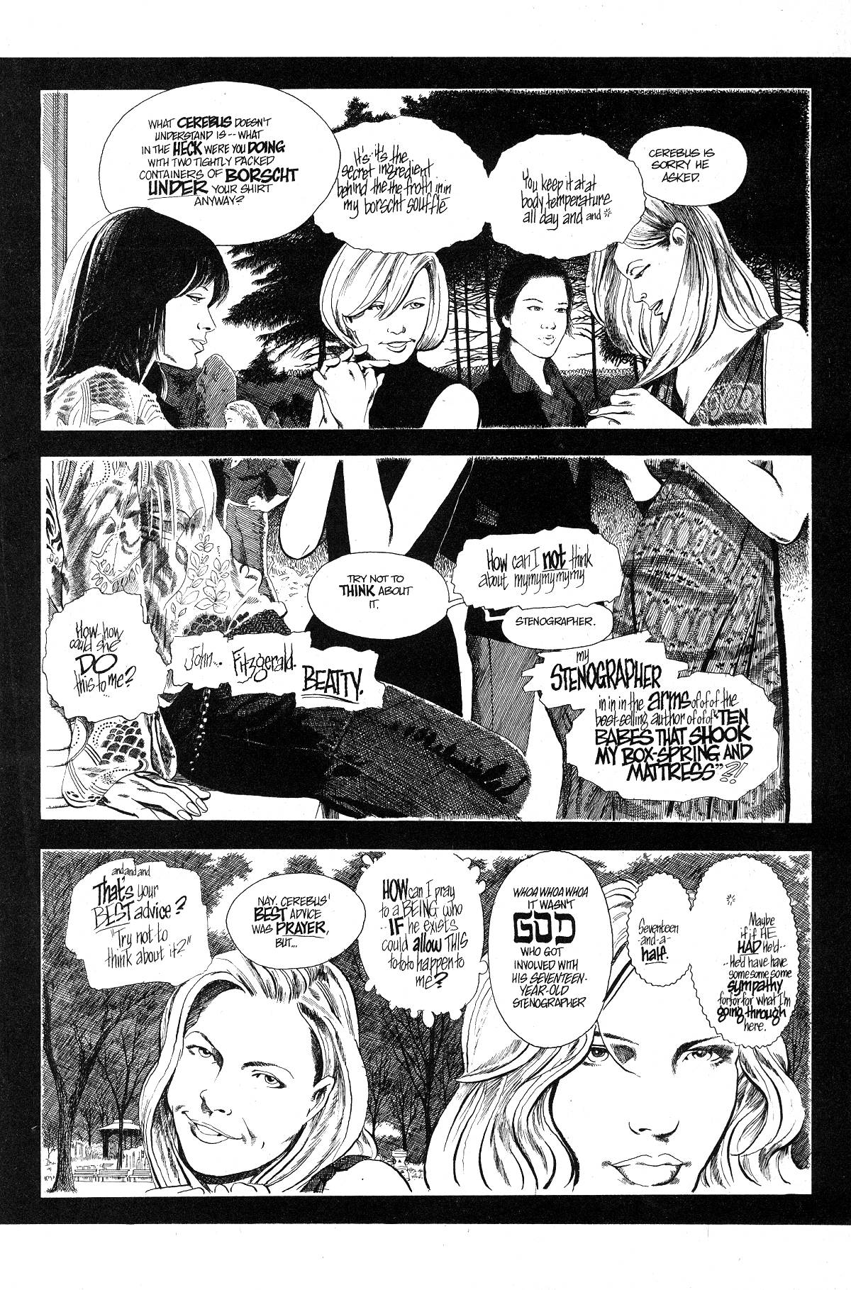 Read online Cerebus comic -  Issue #284 - 3