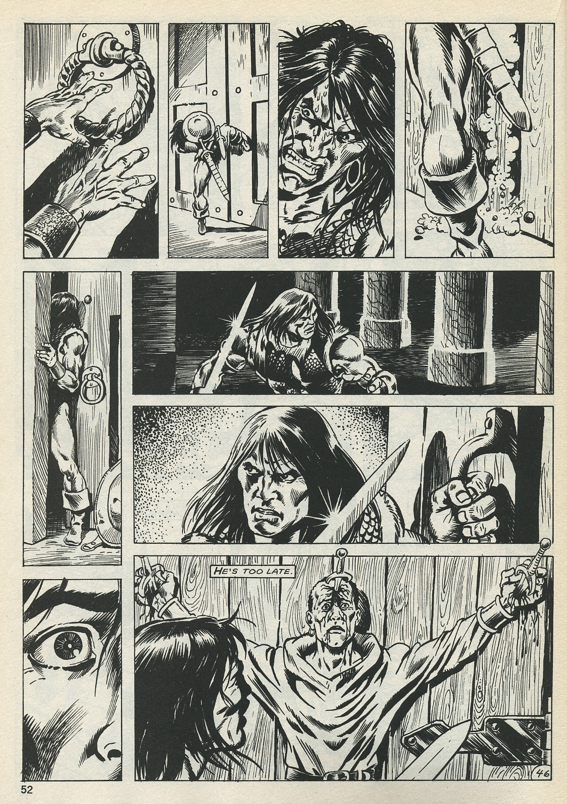 Read online The Savage Sword Of Conan comic -  Issue #128 - 51