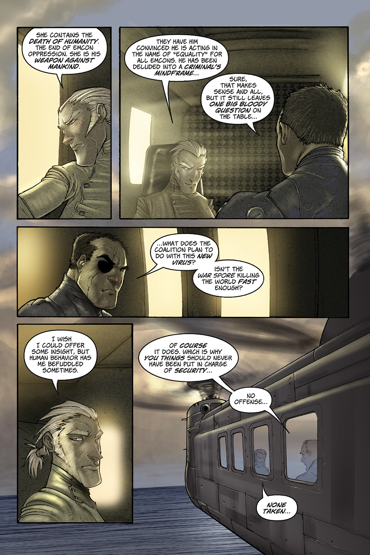 Read online Lone Wolf 2100 comic -  Issue # TPB 1 - 16