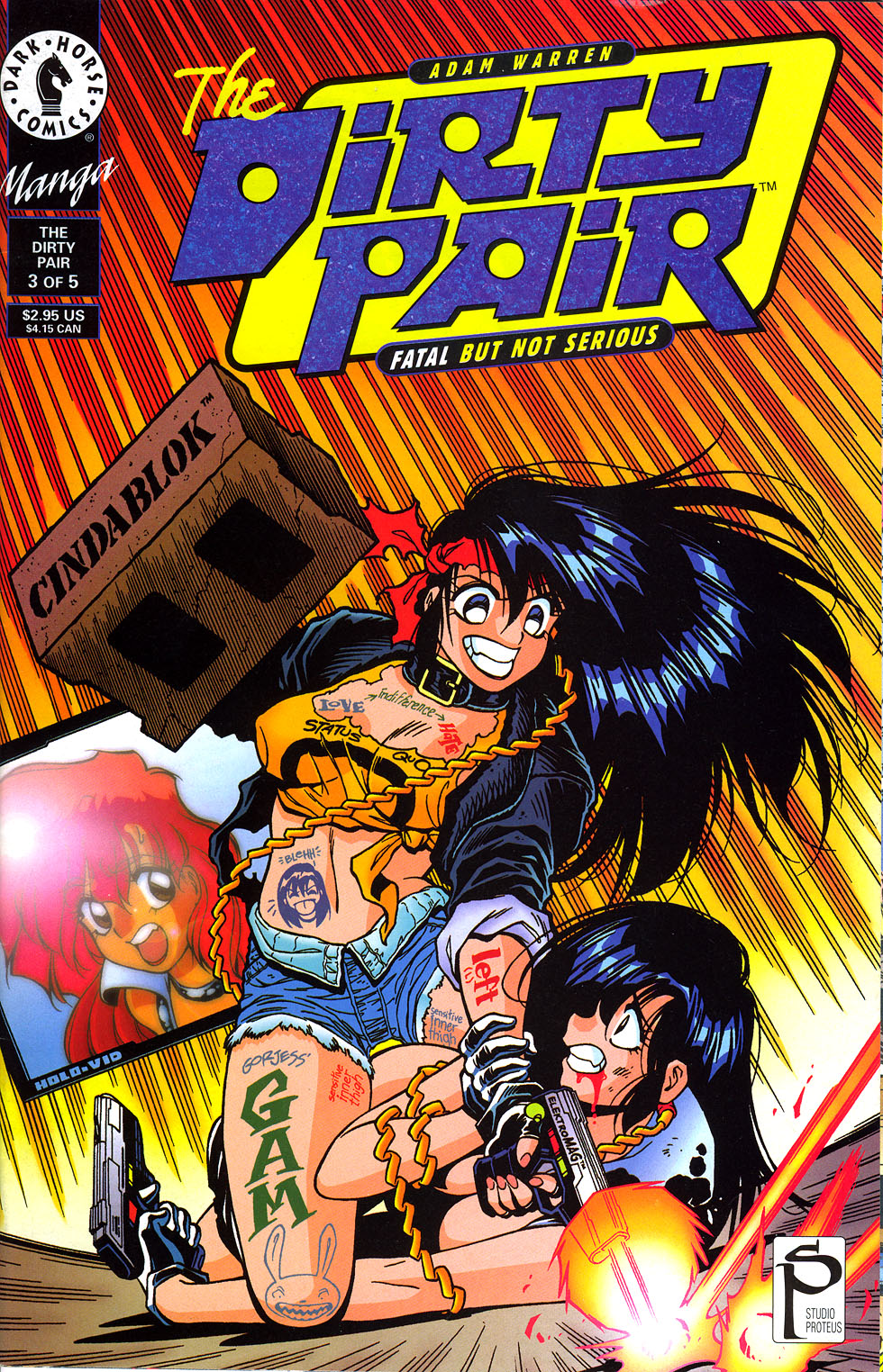 Read online Dirty Pair: Fatal But Not Serious comic -  Issue #3 - 1