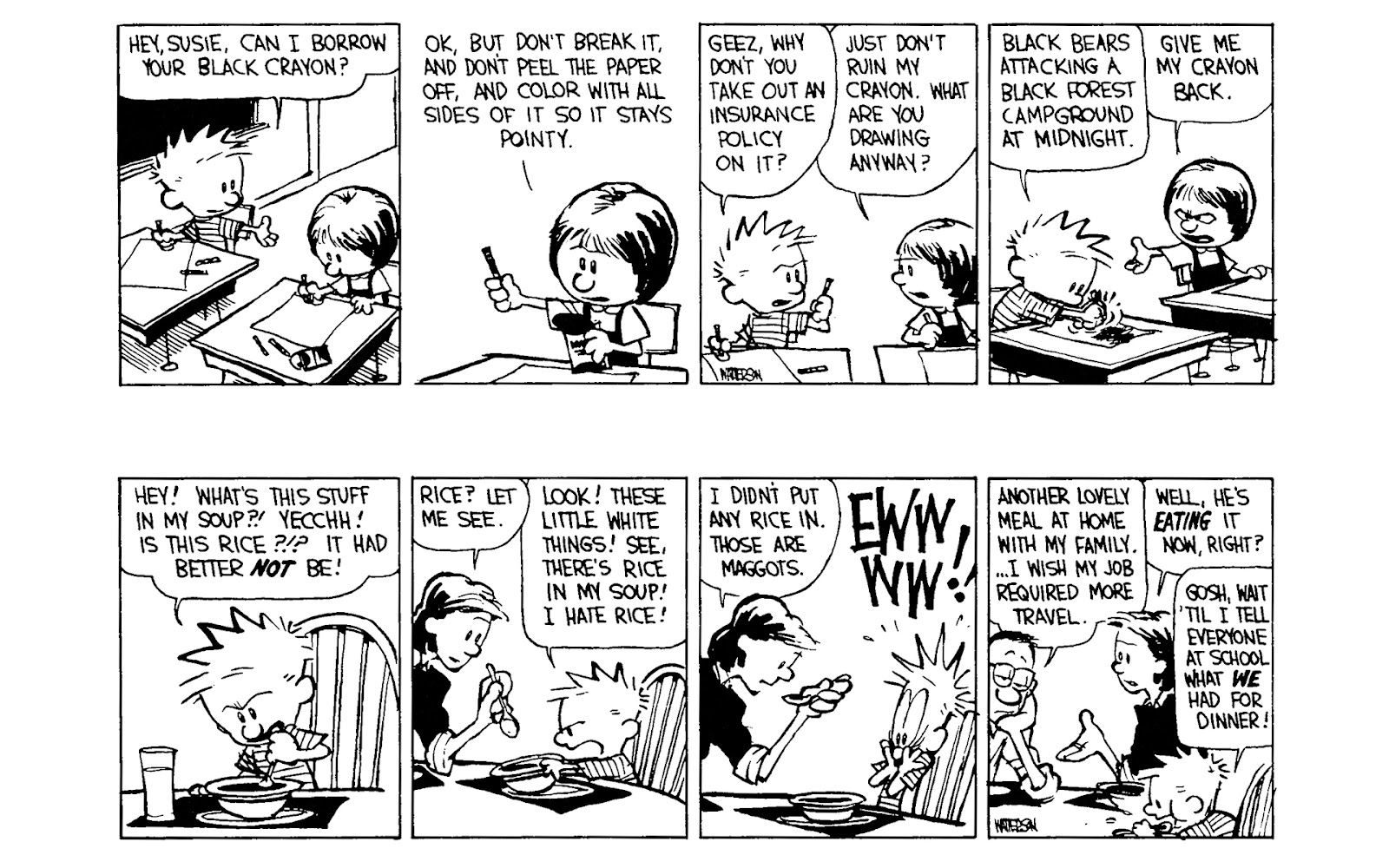 Calvin and Hobbes issue 4 - Page 157