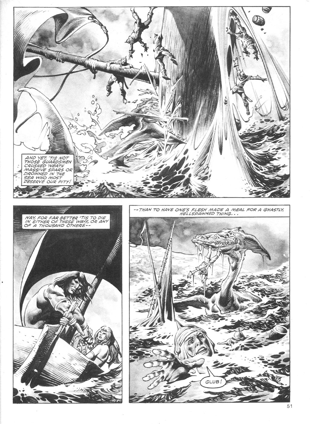 Read online The Savage Sword Of Conan comic -  Issue #88 - 51