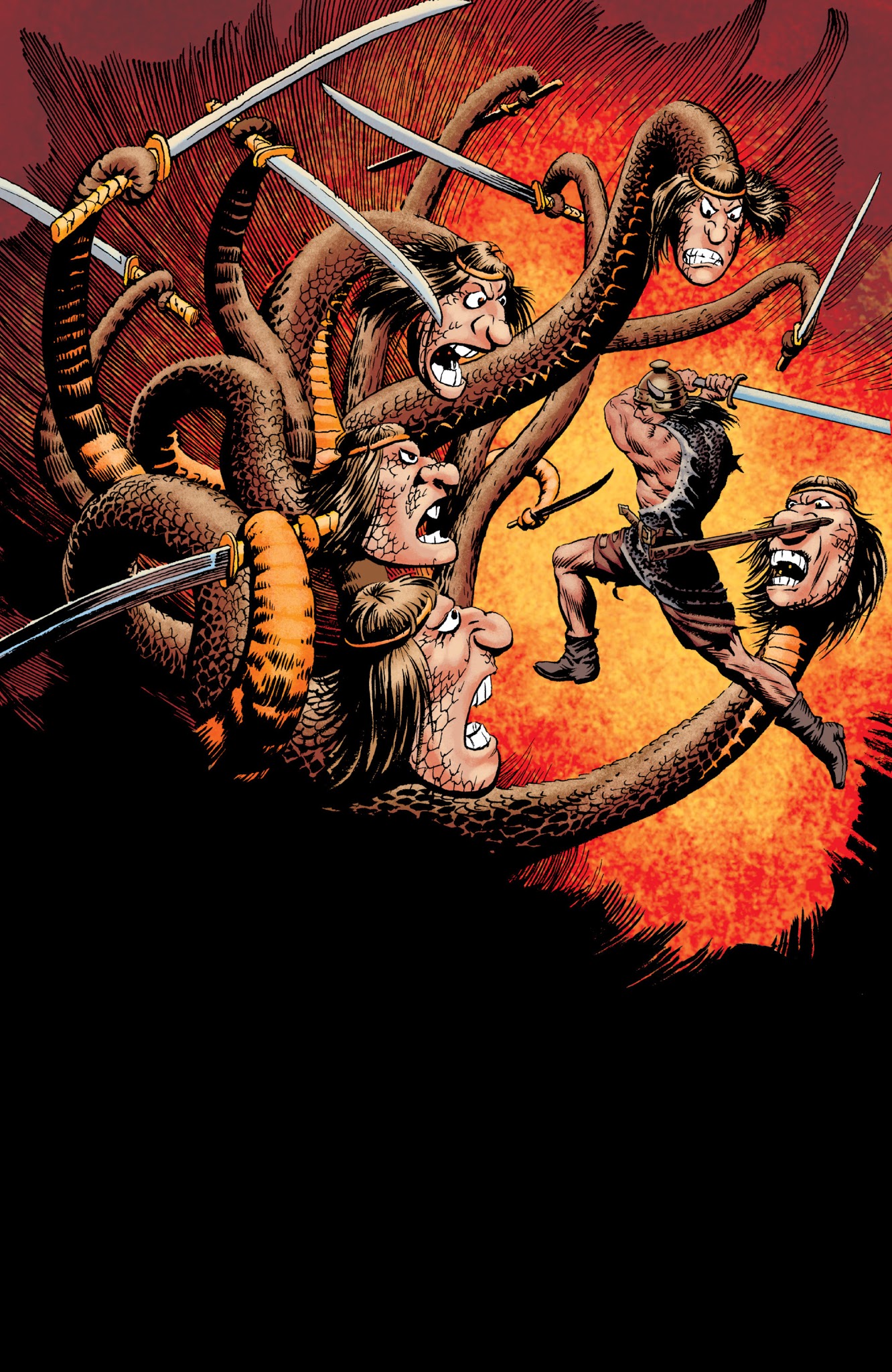 Read online Groo vs. Conan comic -  Issue # TPB - 4