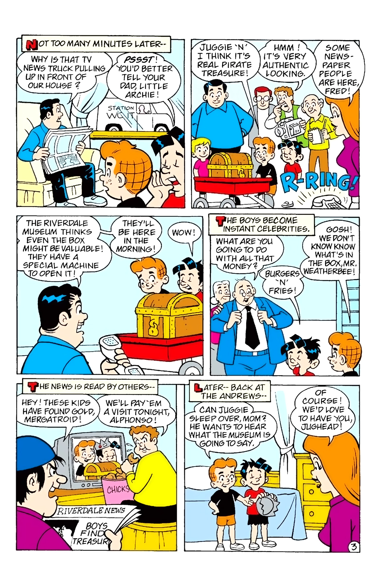 Read online Archie's Buried Treasure comic -  Issue # TPB - 55