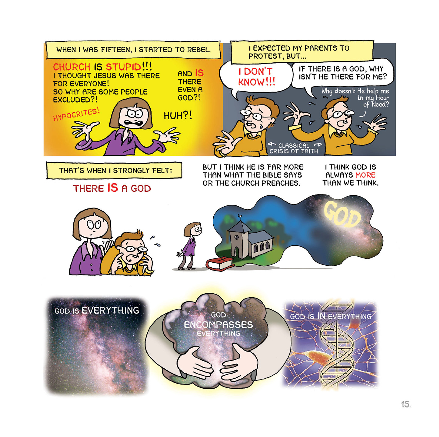 Read online Religion: A Discovery in Comics comic -  Issue # TPB - 17