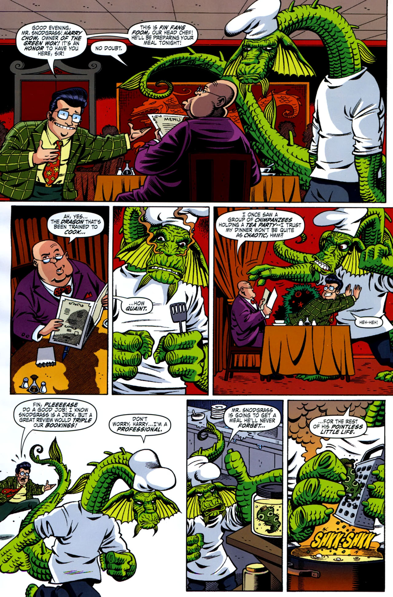 Read online Fin Fang Four Return! comic -  Issue # Full - 10