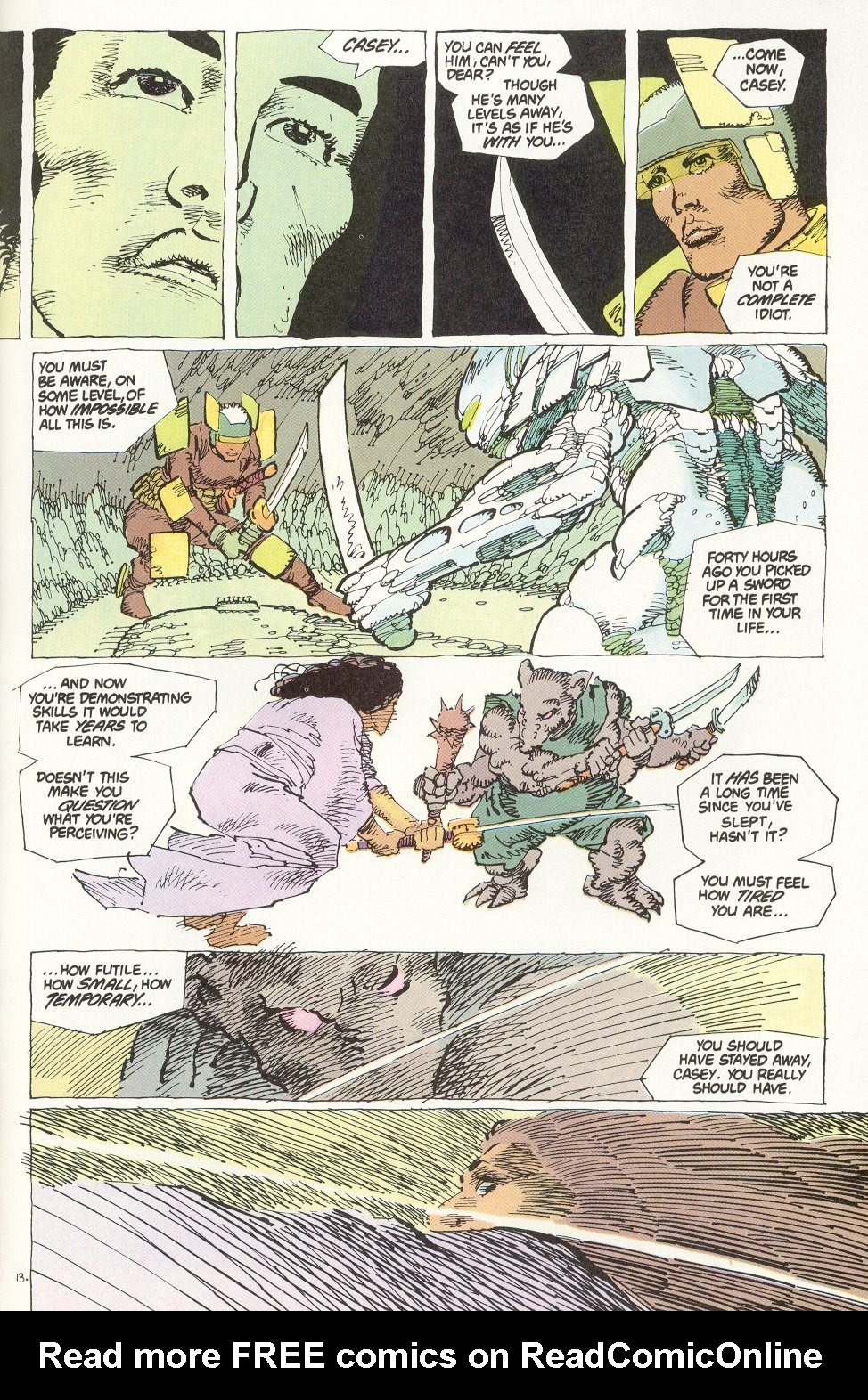 Read online Ronin (1983) comic -  Issue #6 - 14