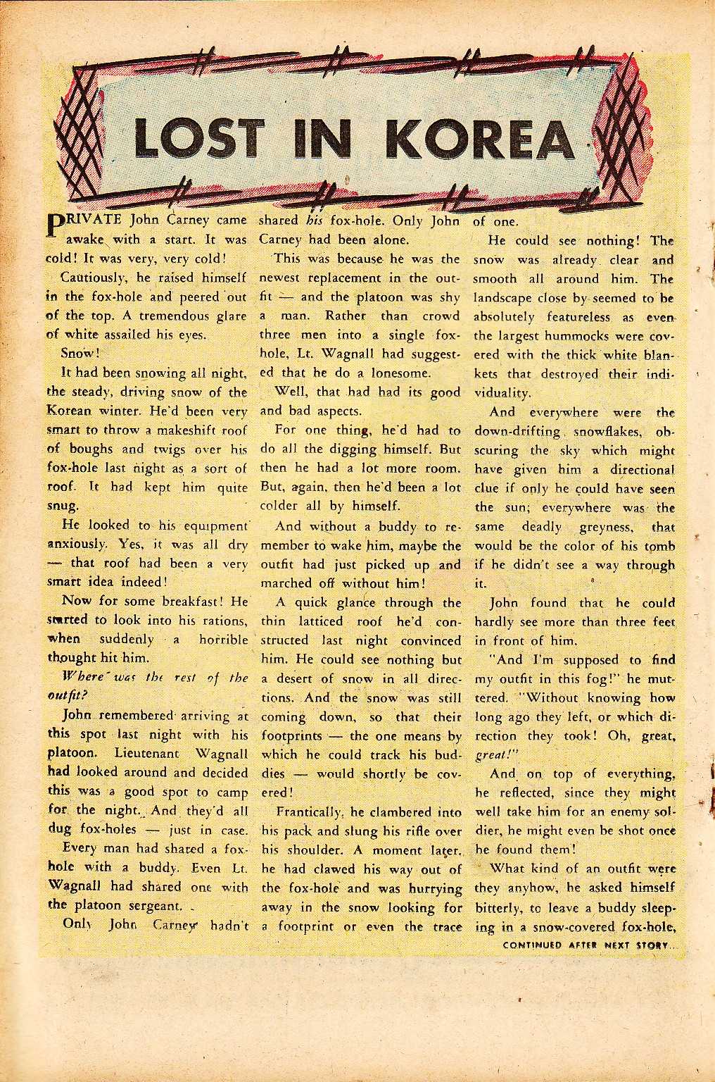 Read online War Comics comic -  Issue #14 - 18