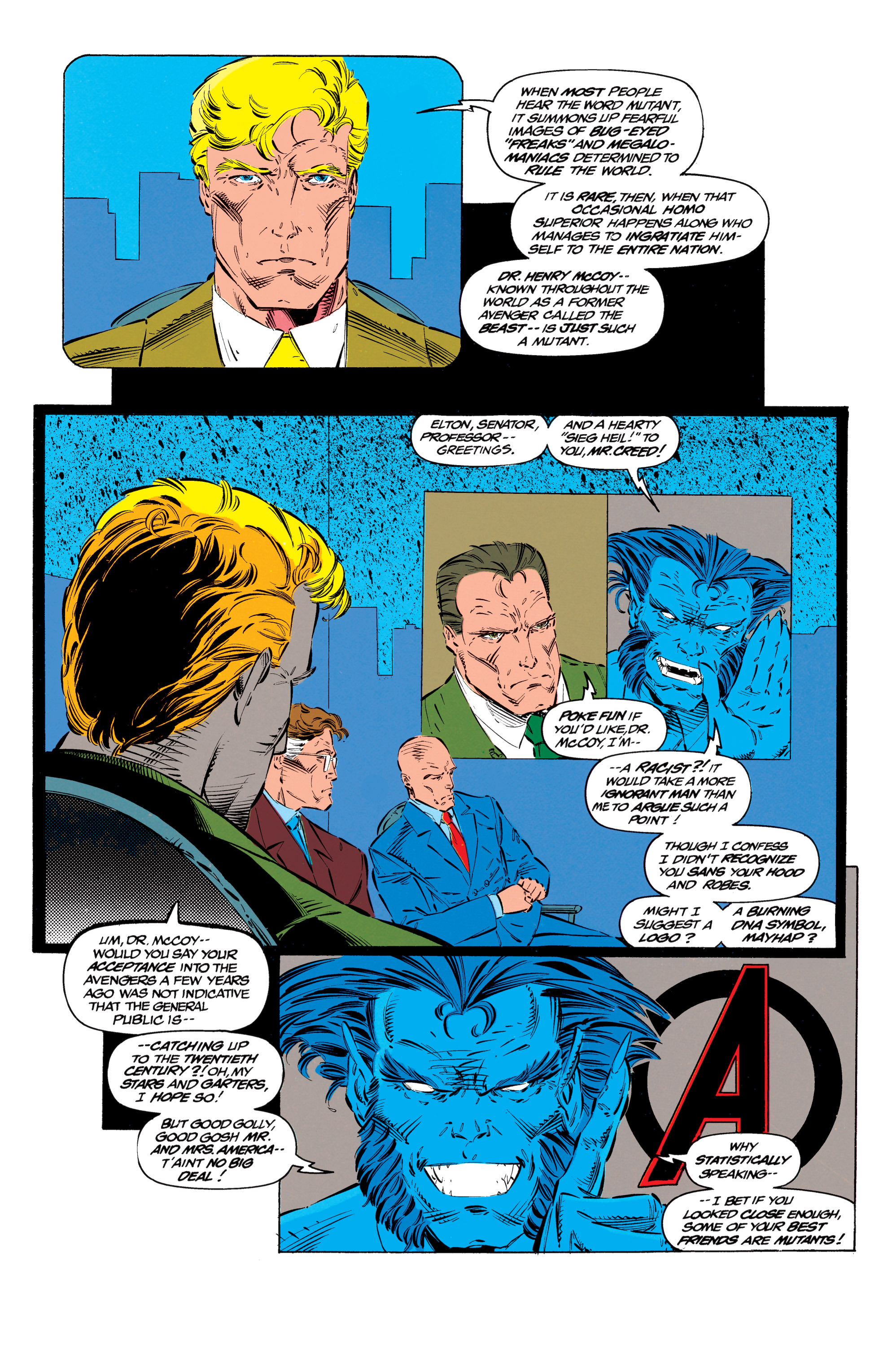 Read online Uncanny X-Men (1963) comic -  Issue #299 - 17