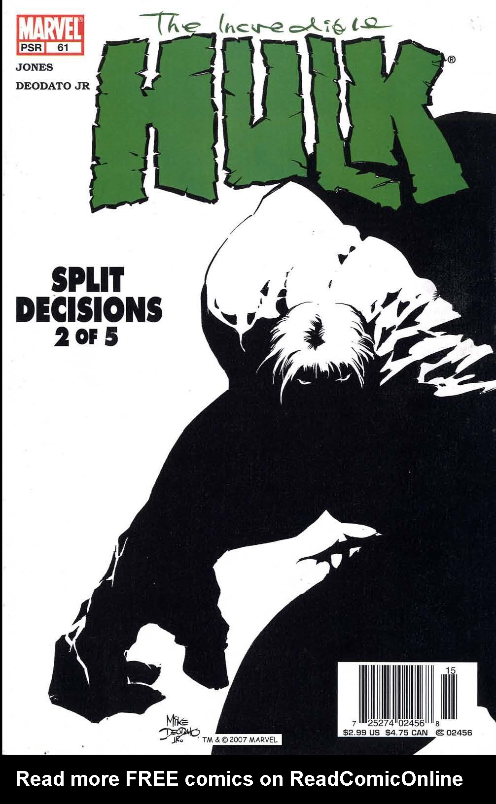 Read online The Incredible Hulk (2000) comic -  Issue #61 - 1