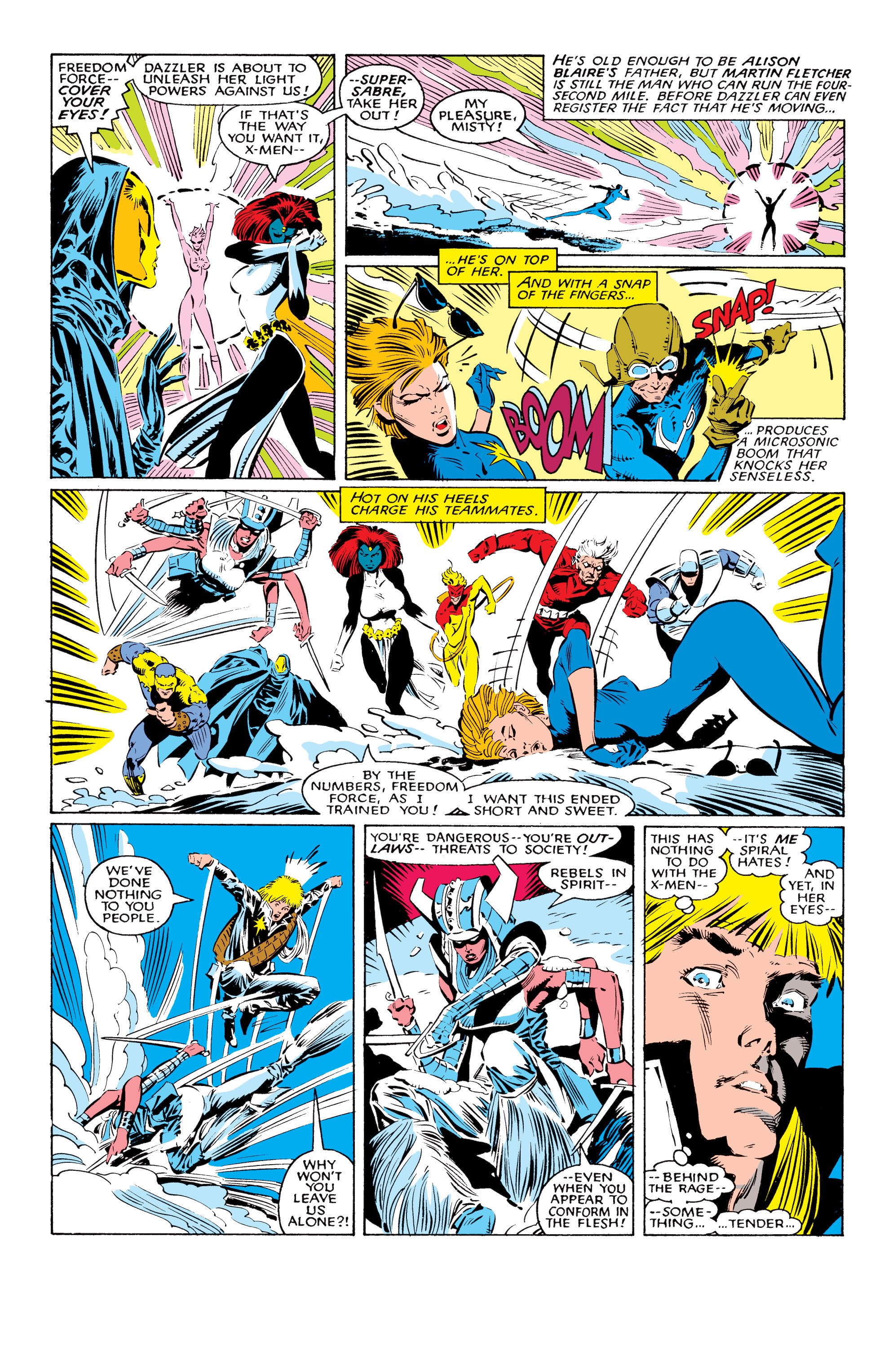 Read online X-Men Milestones: Fall of the Mutants comic -  Issue # TPB (Part 1) - 21