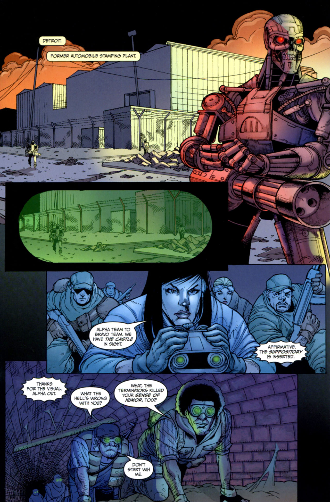 Read online Terminator: Salvation Movie Prequel comic -  Issue #3 - 12