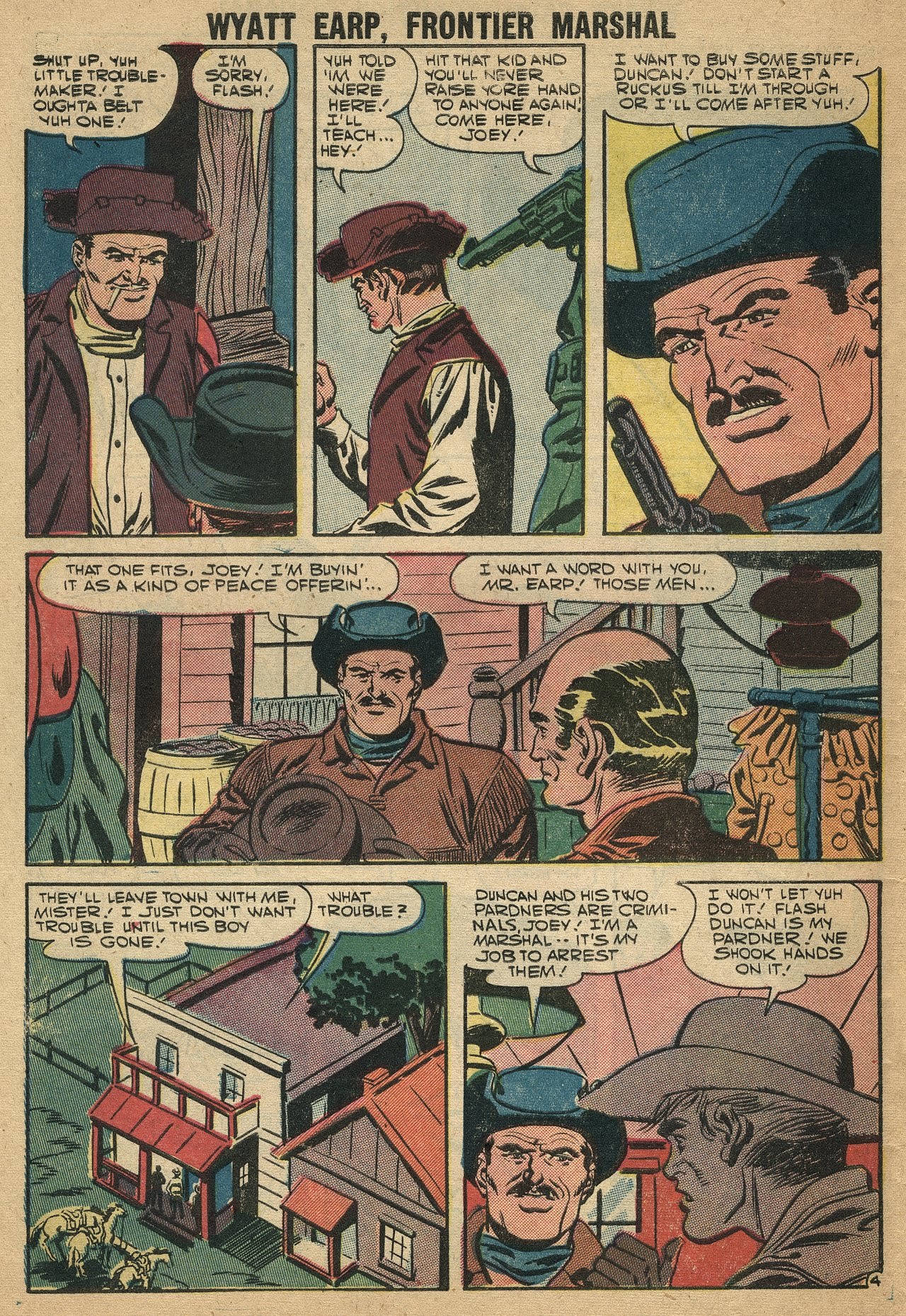 Read online Wyatt Earp Frontier Marshal comic -  Issue #17 - 30