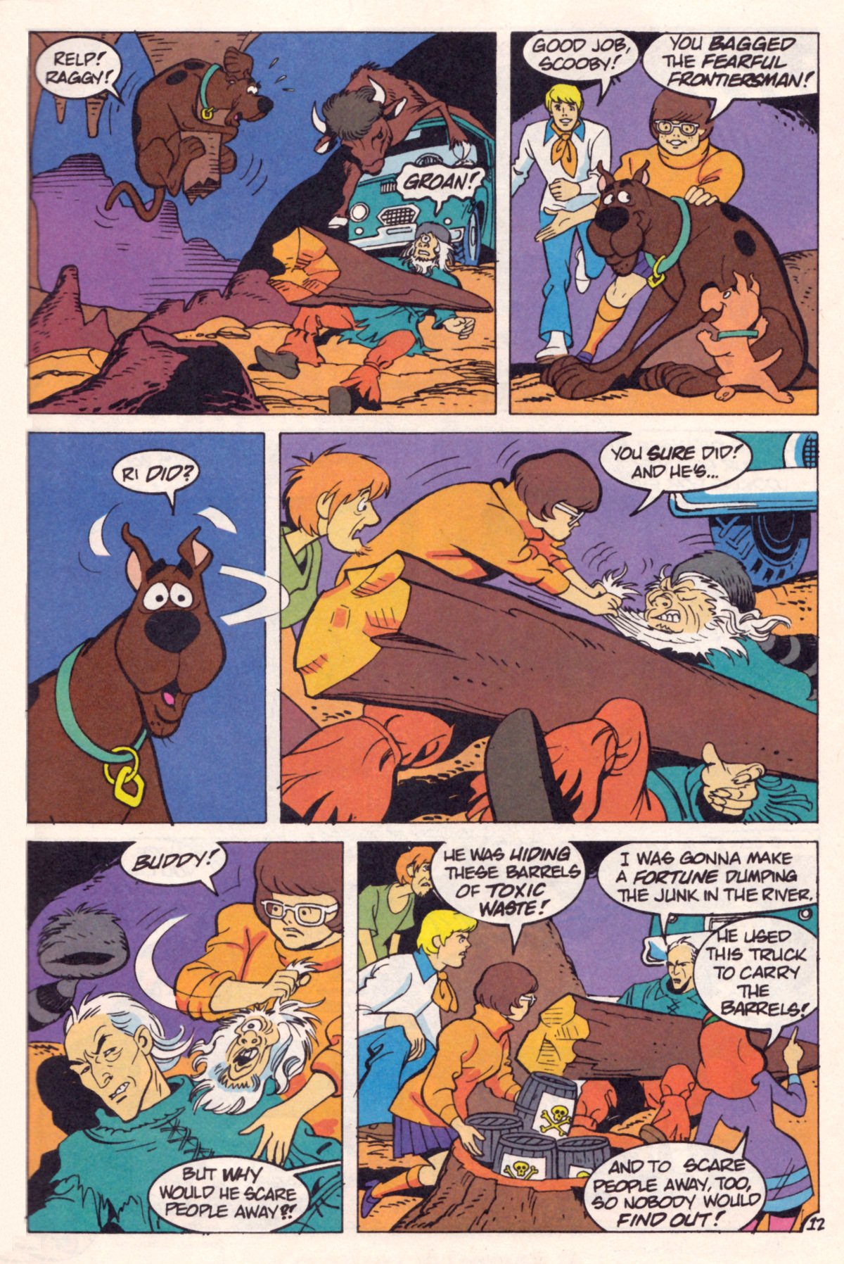 Read online Scooby-Doo (1995) comic -  Issue #12 - 14