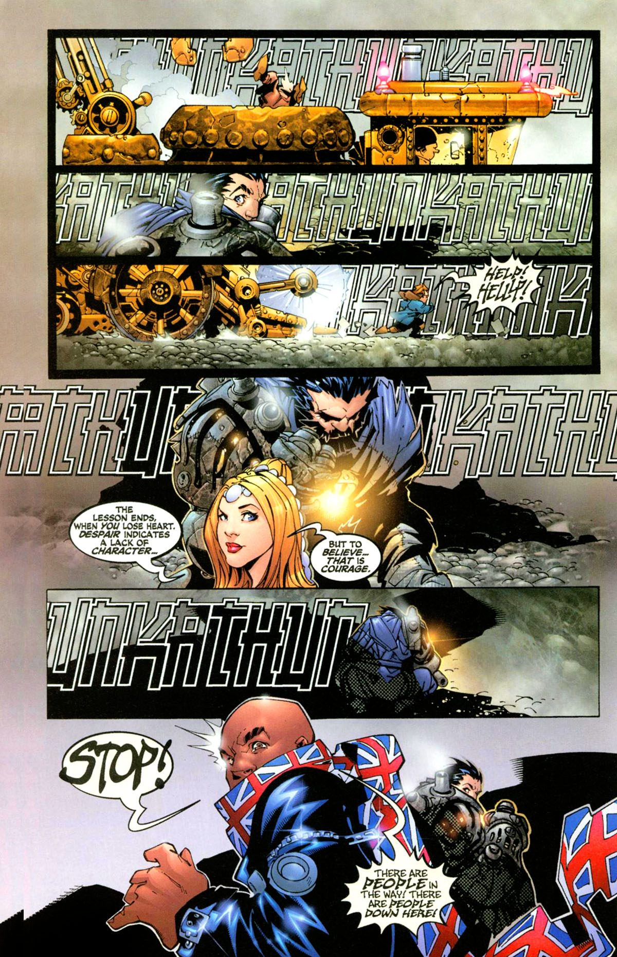 Read online Steampunk comic -  Issue #1 - 21